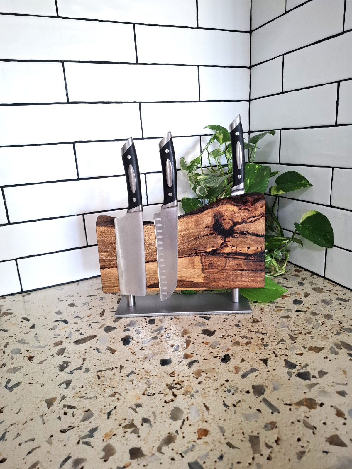 Handmade Australian Magnetic Knife Block