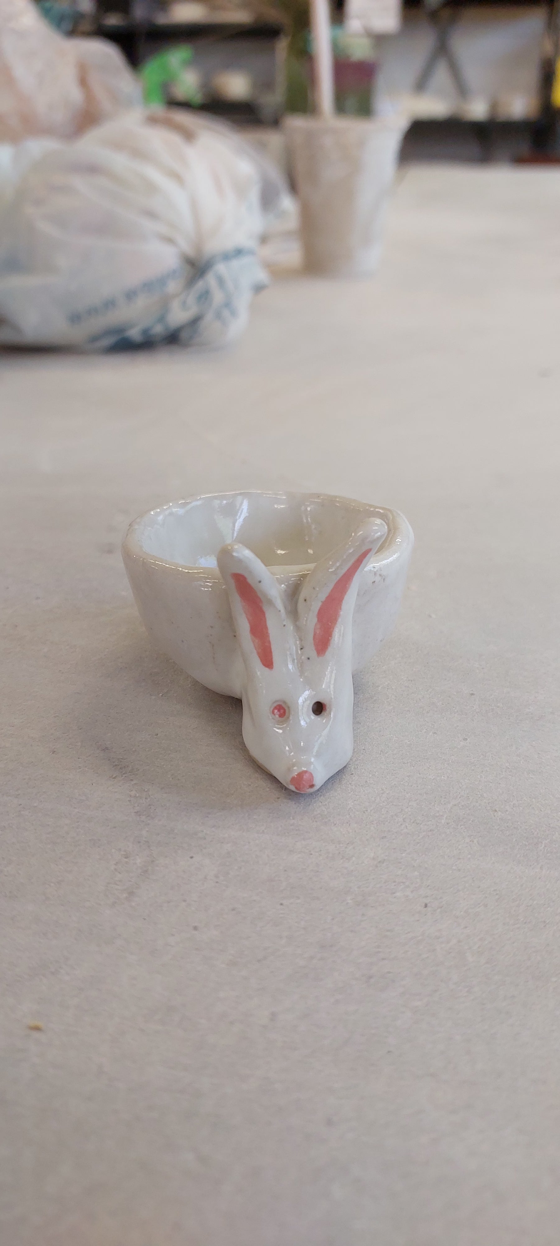 Bunny egg cup