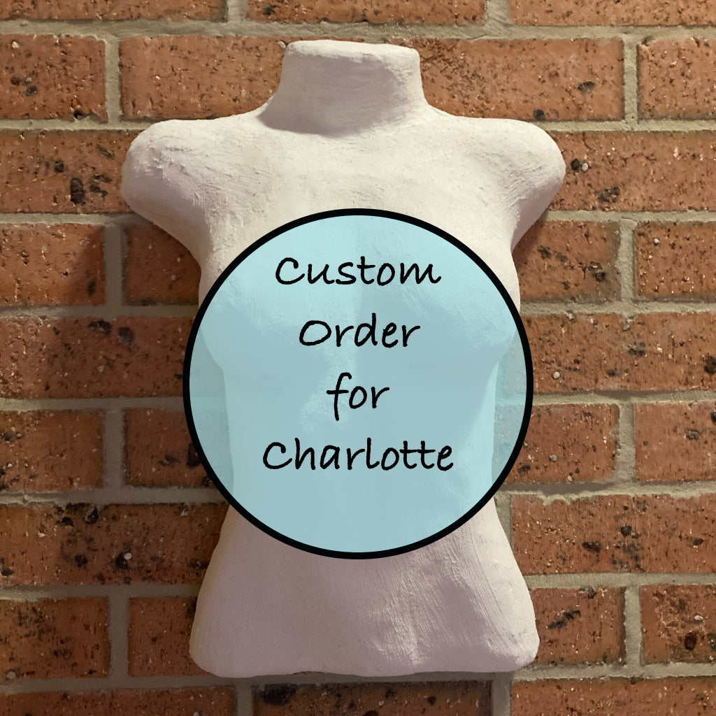 Custom Order - 2 Handmade Torso Substrates for Mosaic