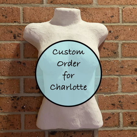 Custom Order - 2 Handmade Torso Substrates for Mosaic