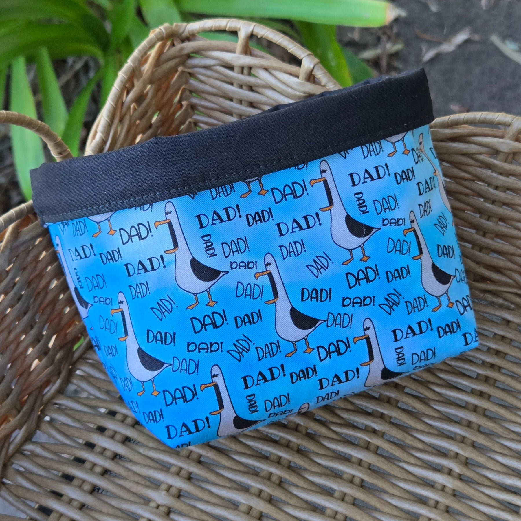 Little Fabric Baskets, mum or dad designs