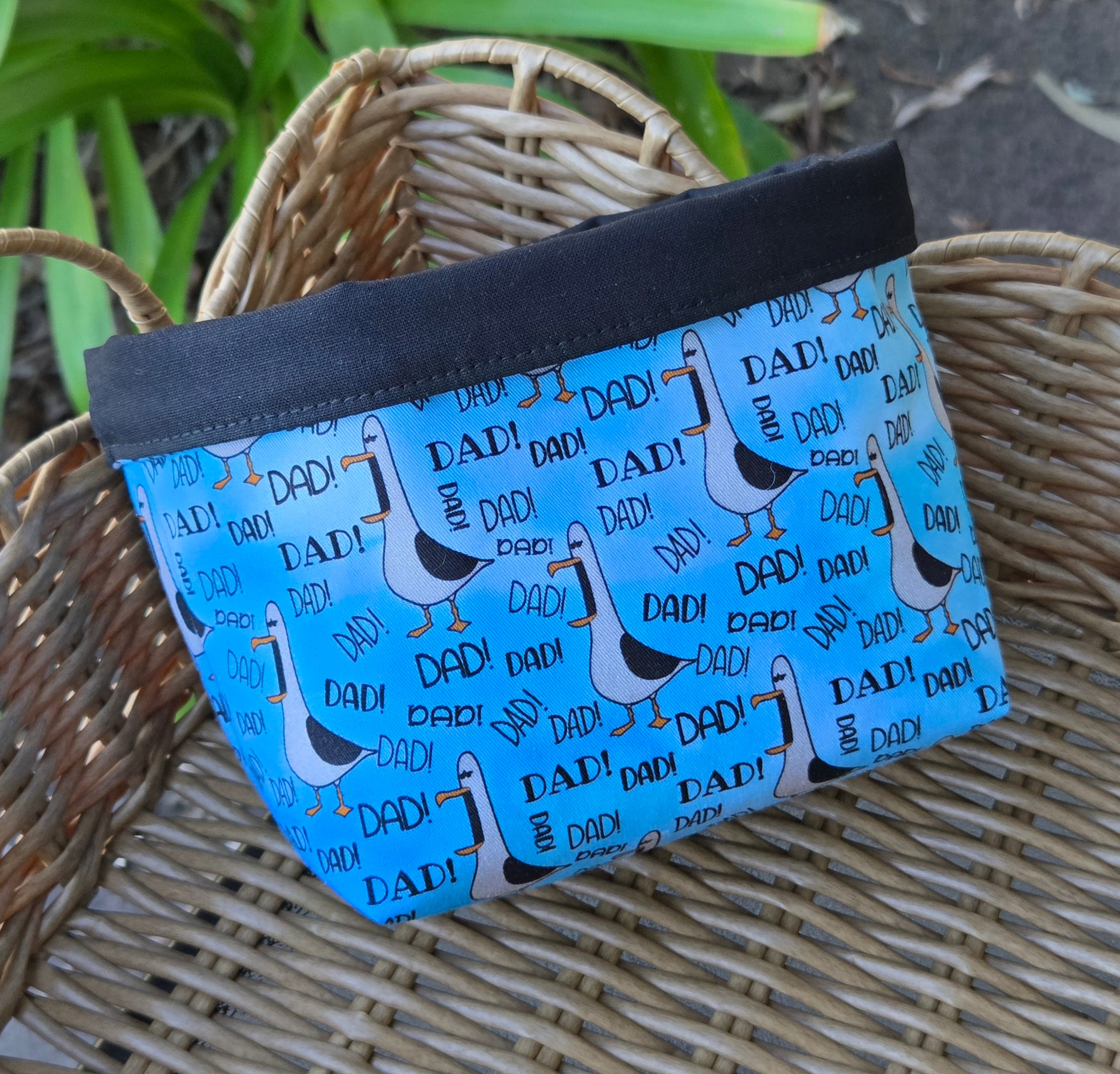 Little Fabric Baskets, mum or dad designs
