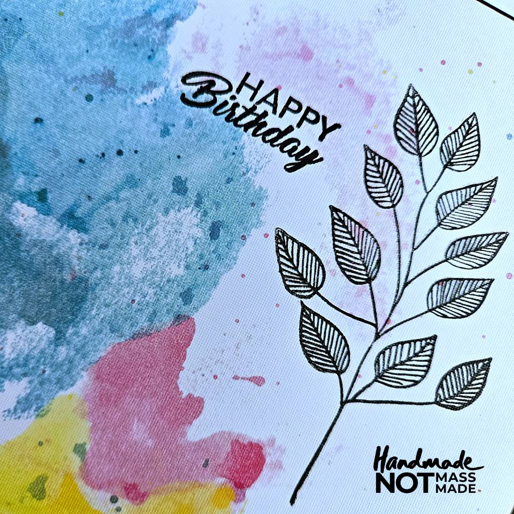 "Happy birthday", simple & elegant, birthday card