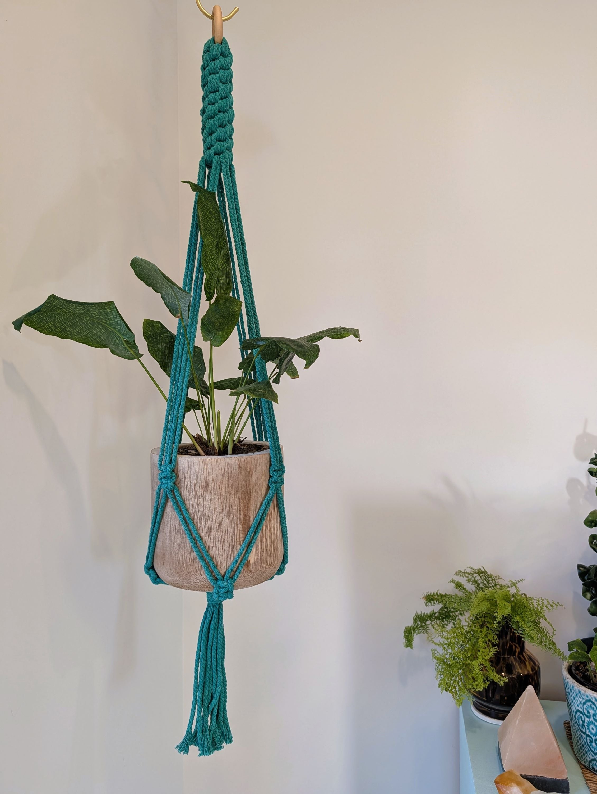 Macrame Plant Hanger - KIRALYNO