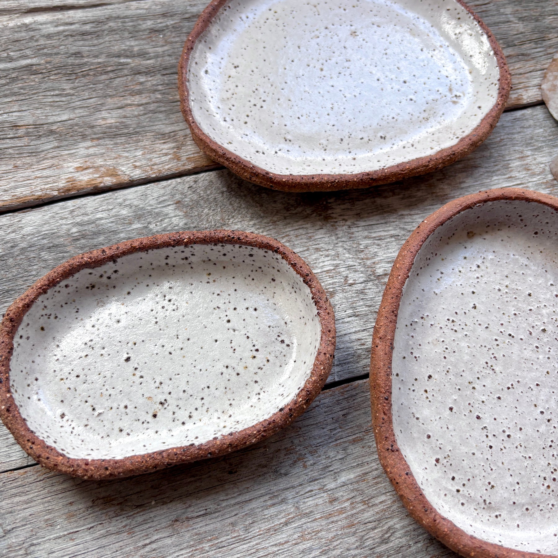 Rustic Ceramic Dishes | Set of 3 | SPRING SALE BUNDLE
