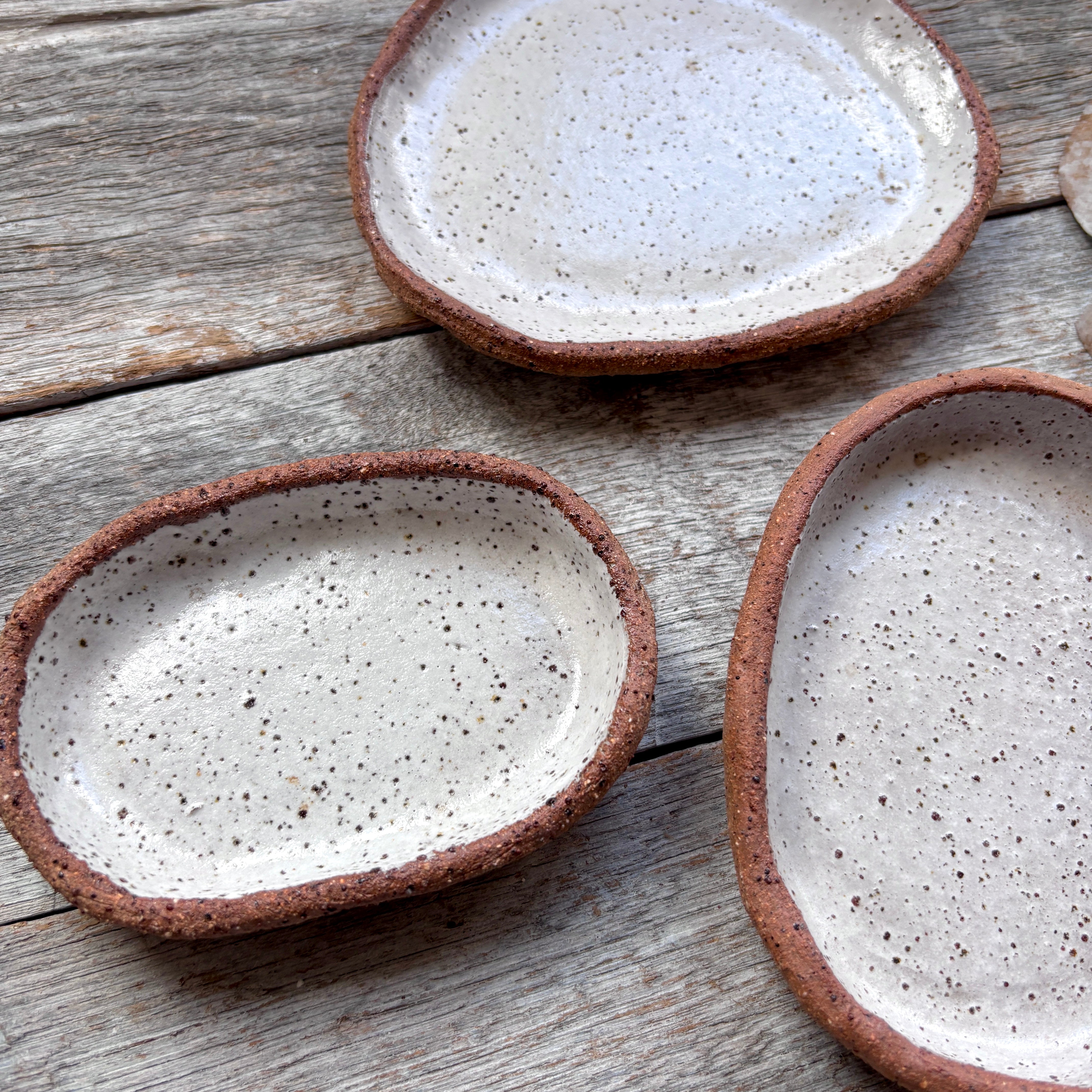 Rustic Ceramic Dishes | Set of 3 | SPRING SALE BUNDLE