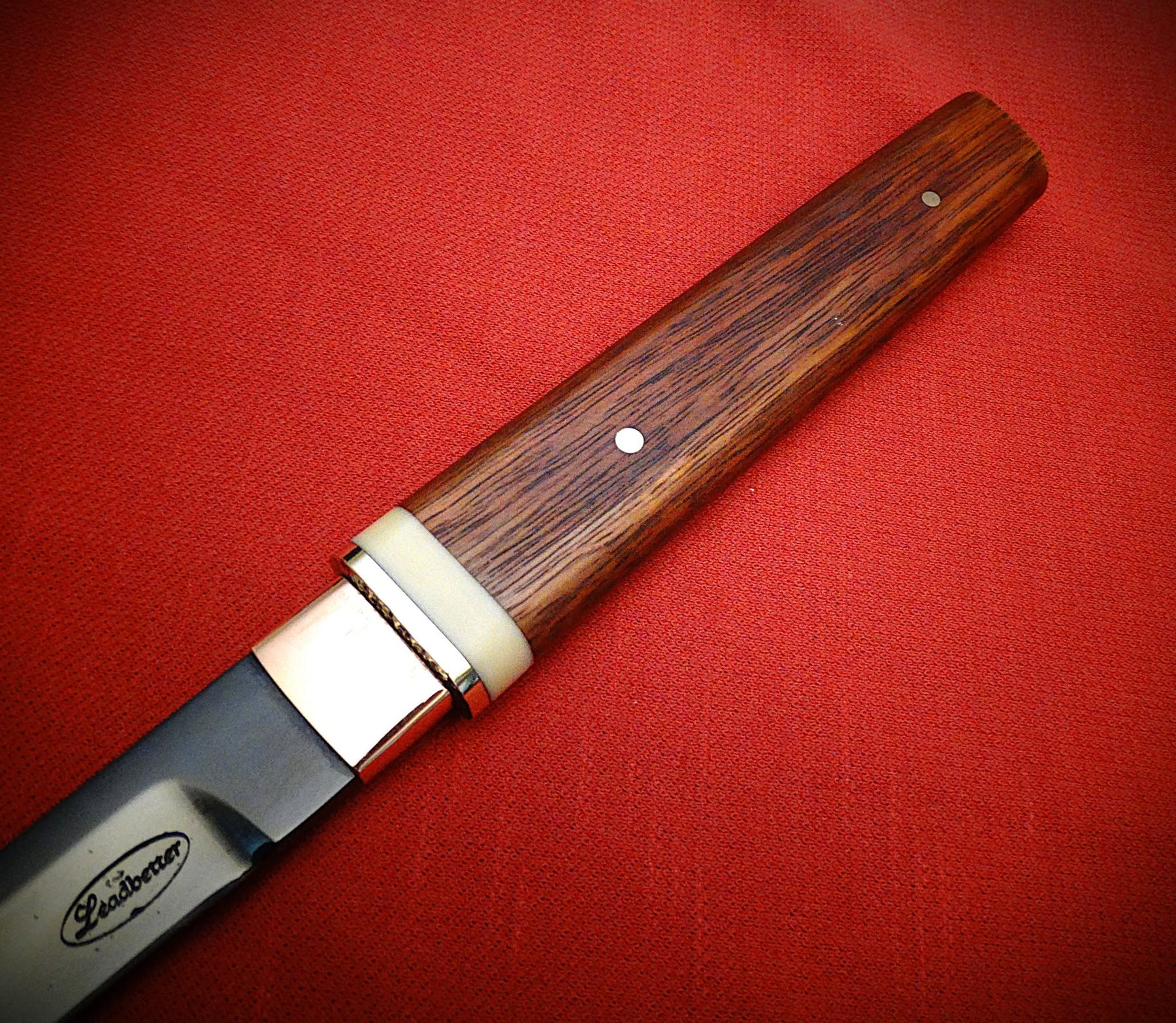 Tanto fixed blade art jarrah timber wood craft