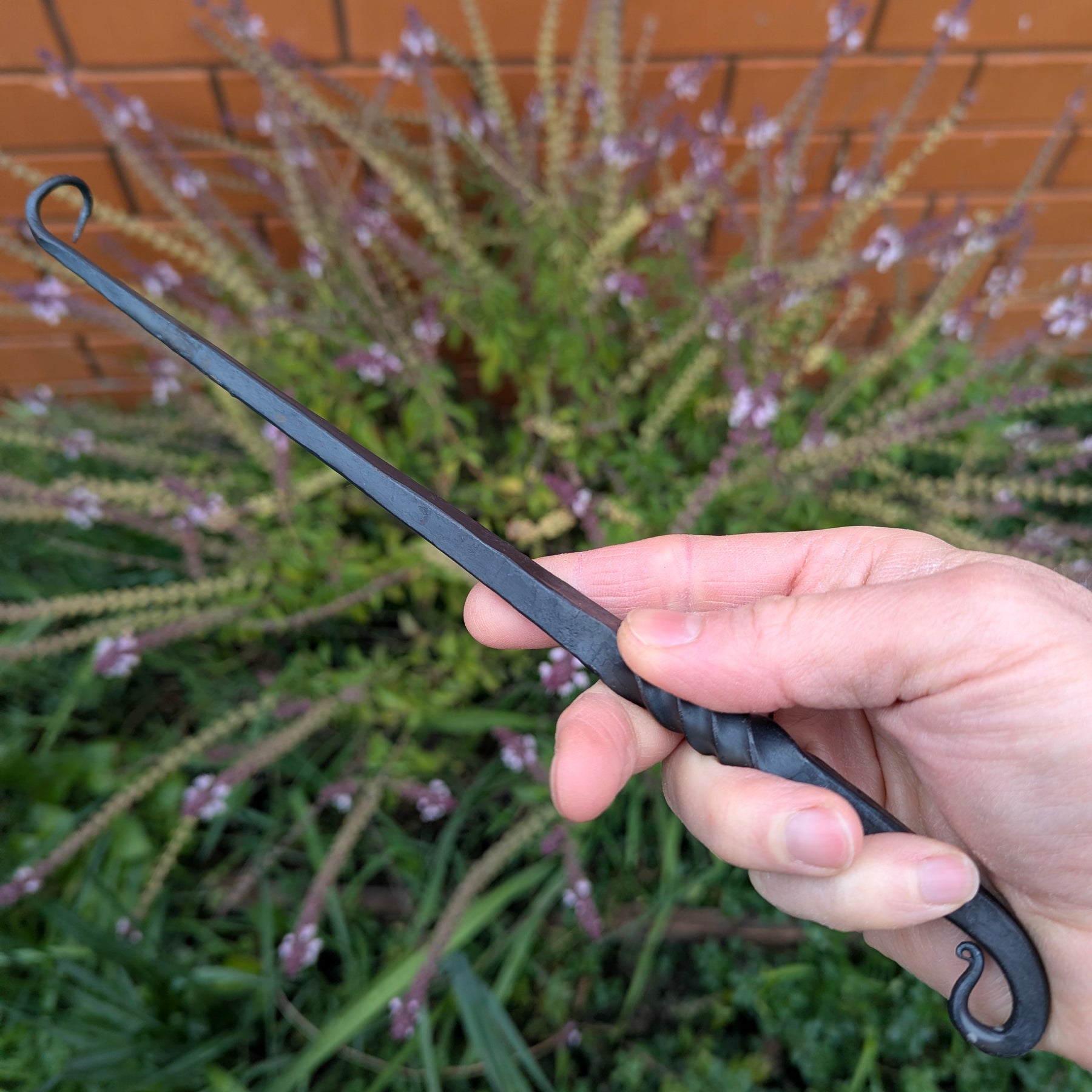 BBQ Flipper – Hand Forged Steel BBQ Turner