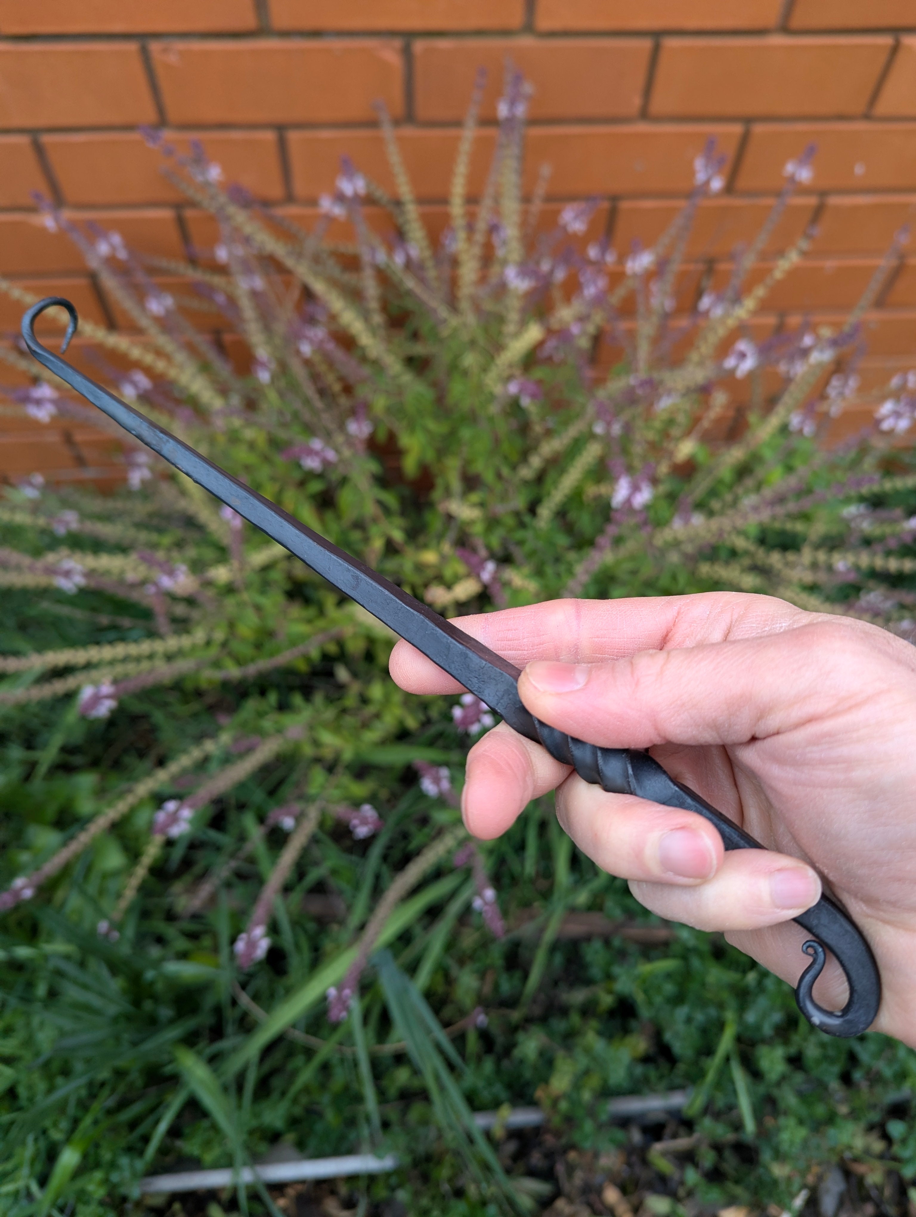 BBQ Flipper – Hand Forged Steel BBQ Turner