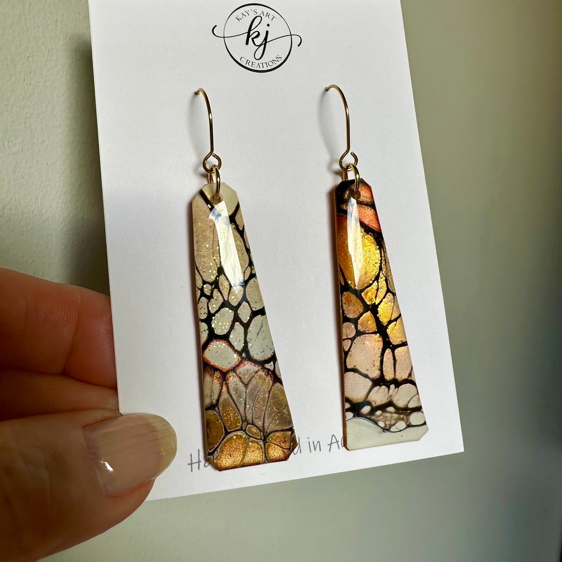 Cafe Latte Collection Hook Earrings