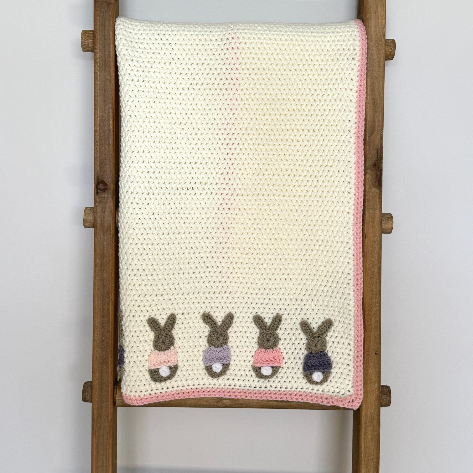 Pink Bunny Blanket