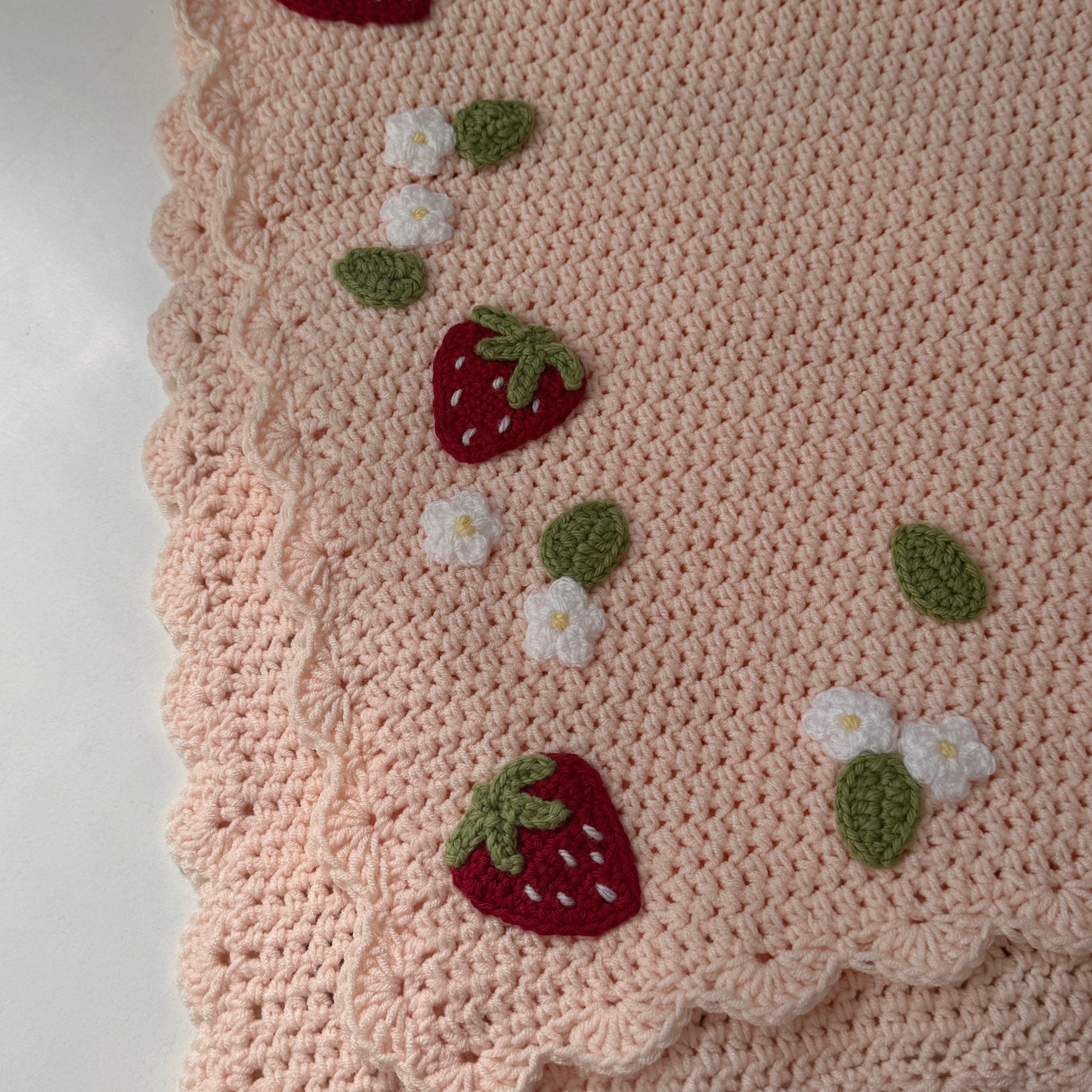 Strawberry Baby Blanket