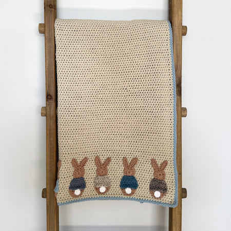 Blue Bunny Blanket