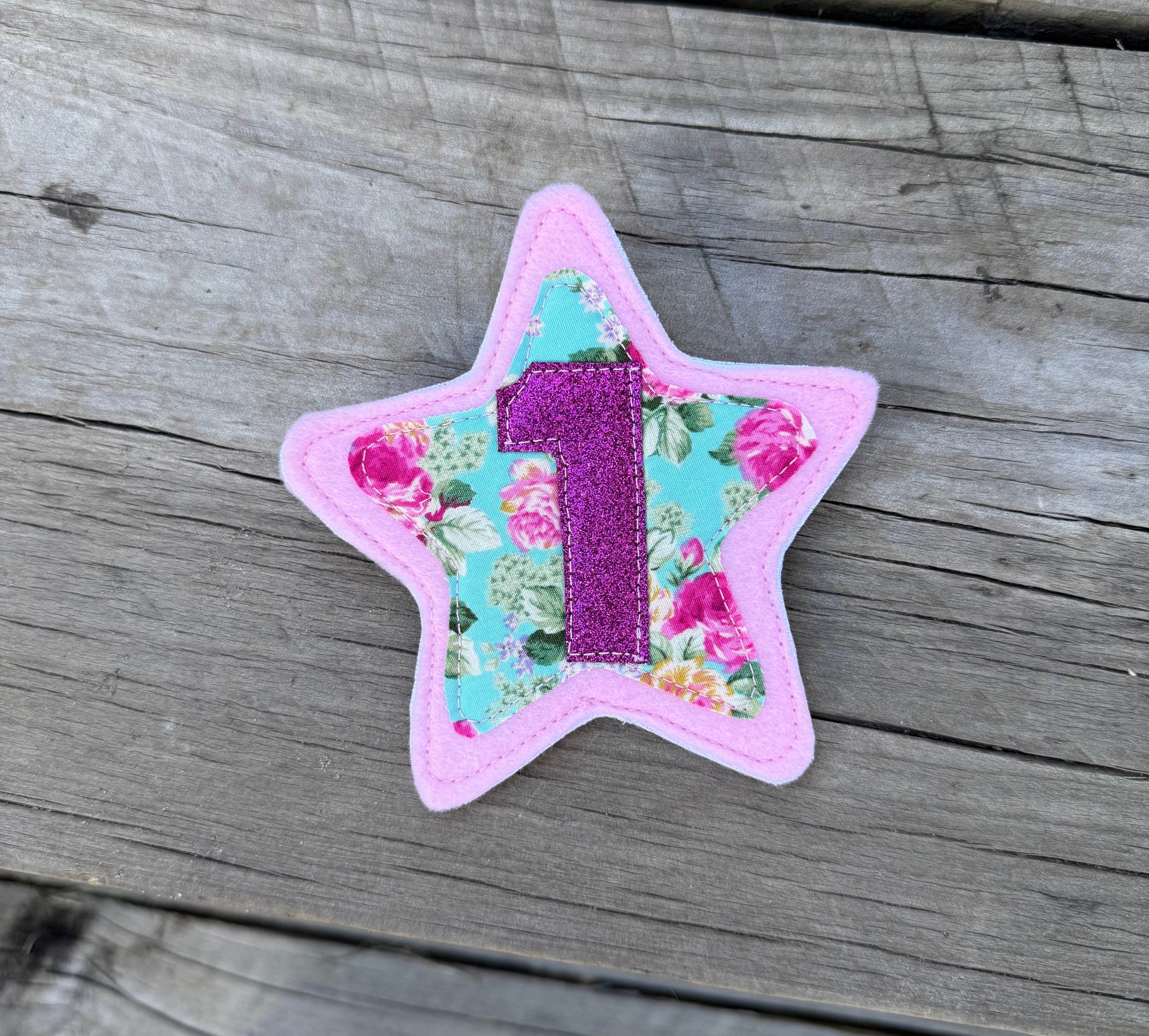 First birthday badge