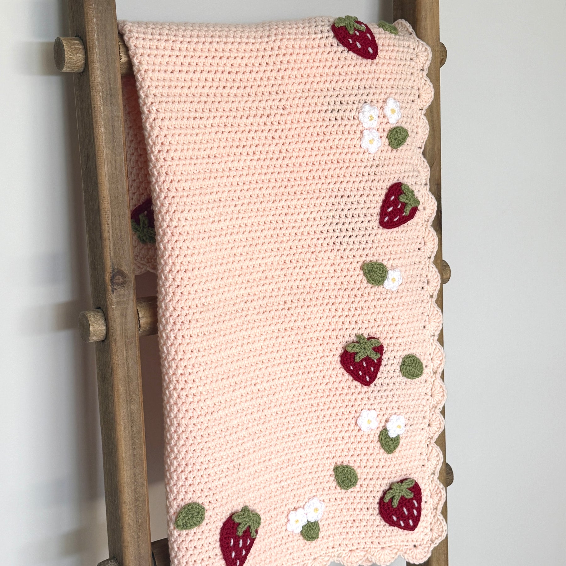 Strawberry Baby Blanket