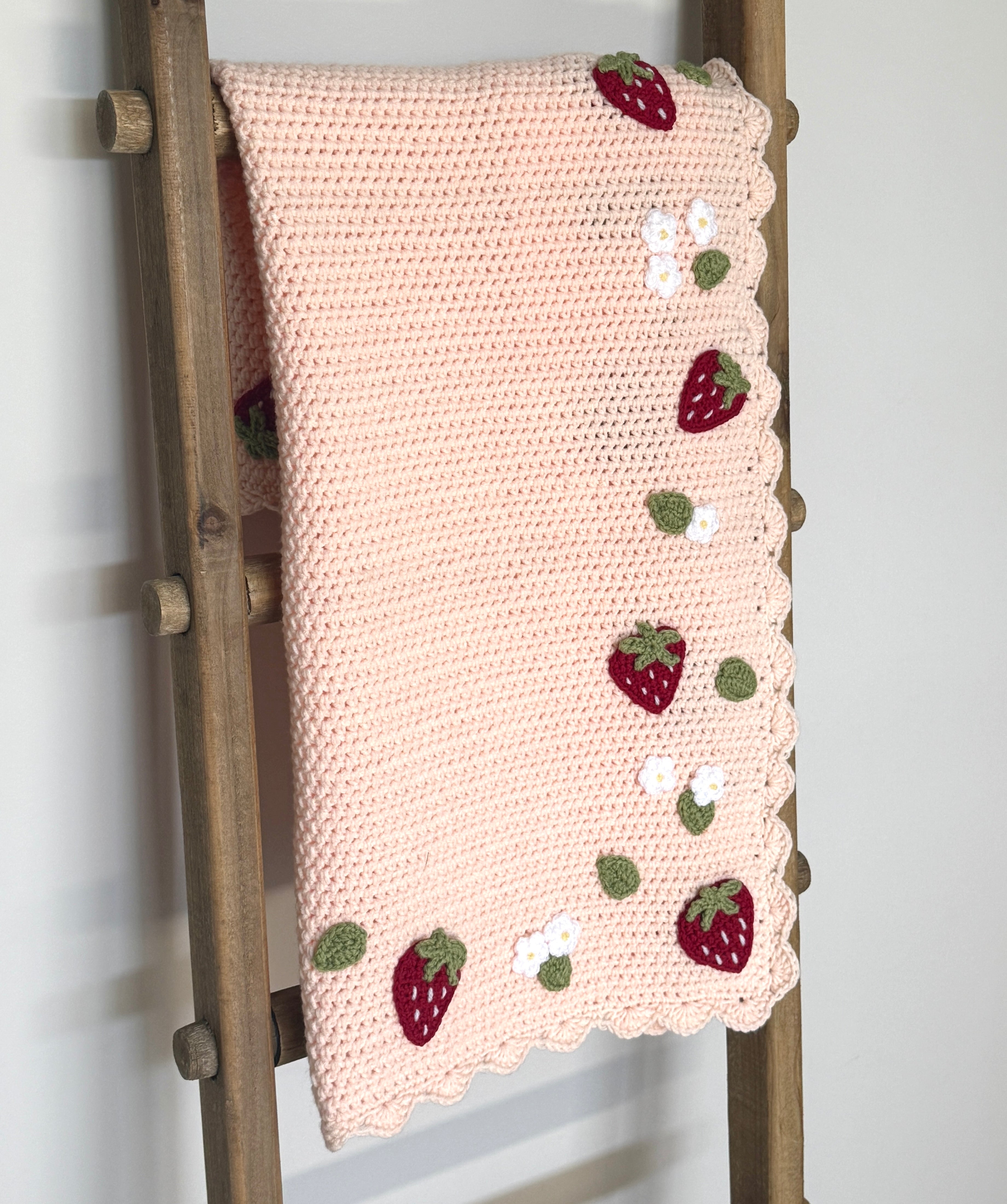 Strawberry Baby Blanket