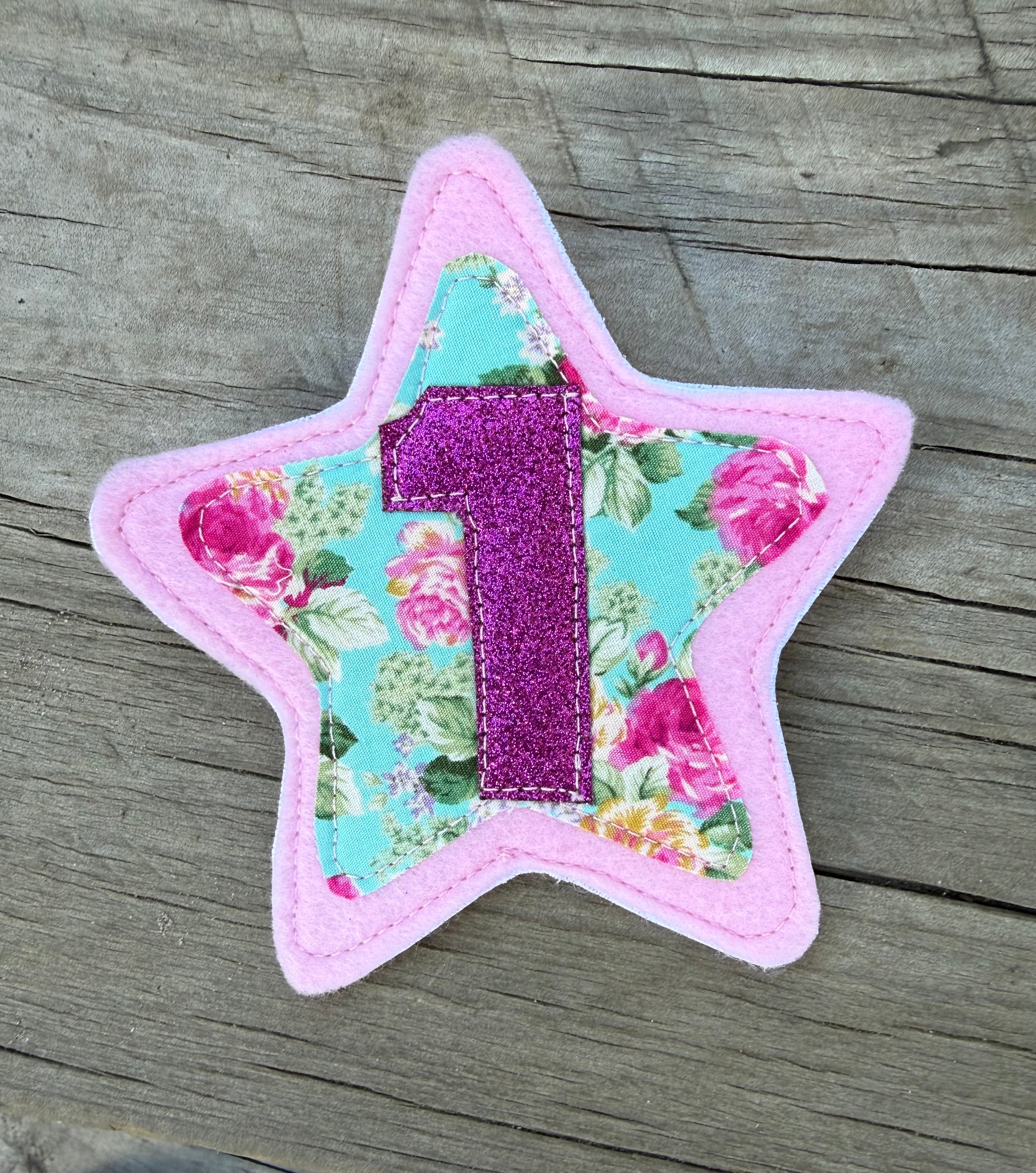 First birthday badge