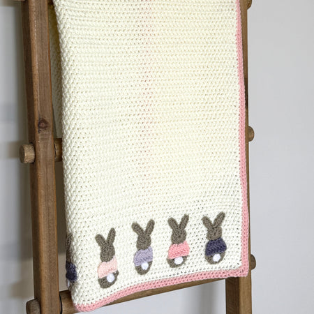 Pink Bunny Blanket