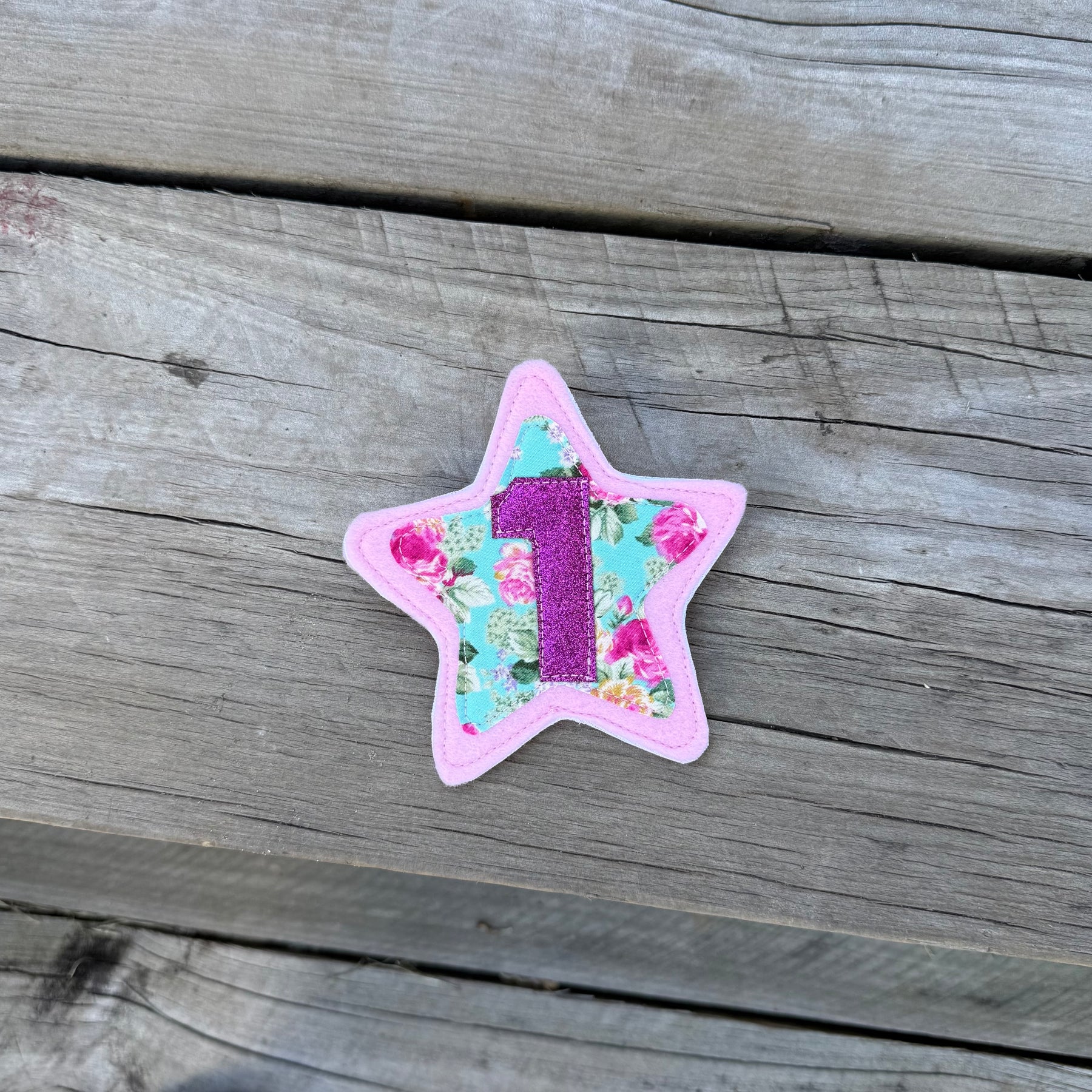 First birthday badge