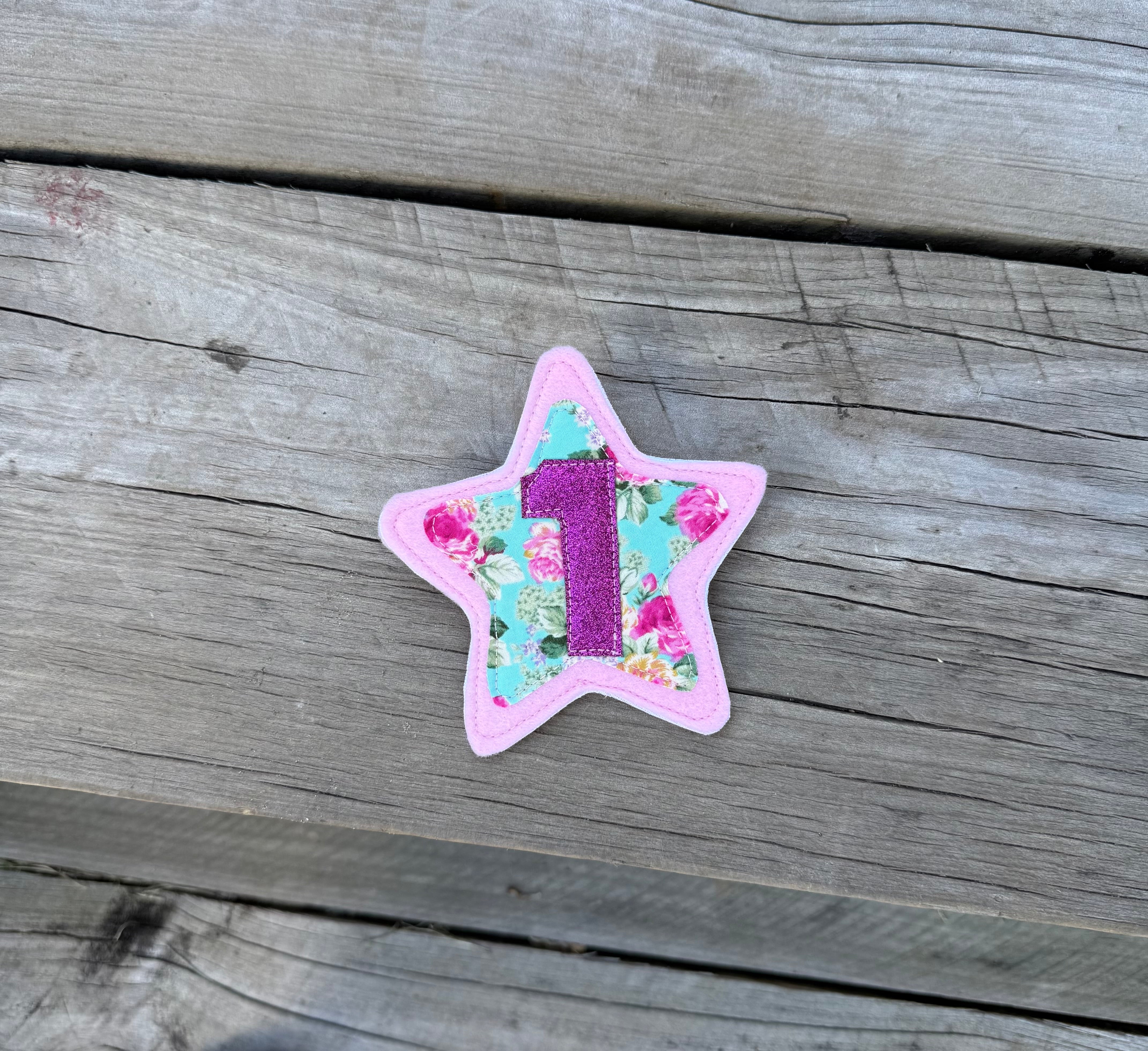First birthday badge