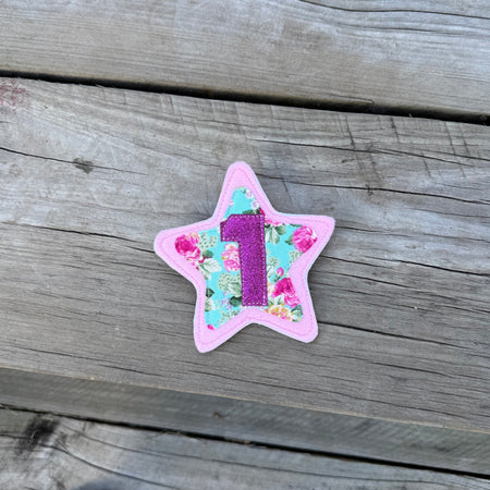 First birthday badge