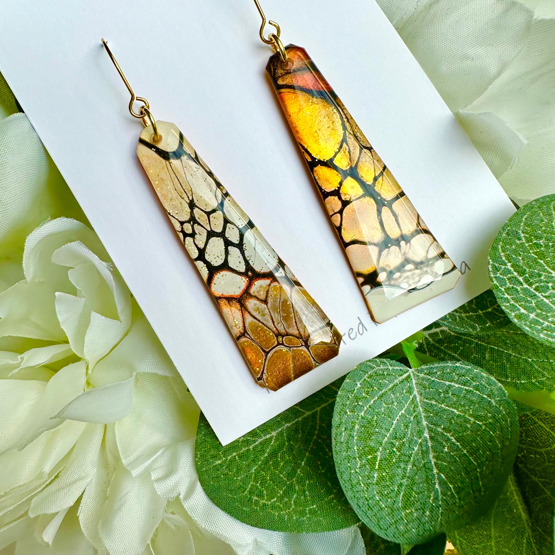 Cafe Latte Collection Hook Earrings