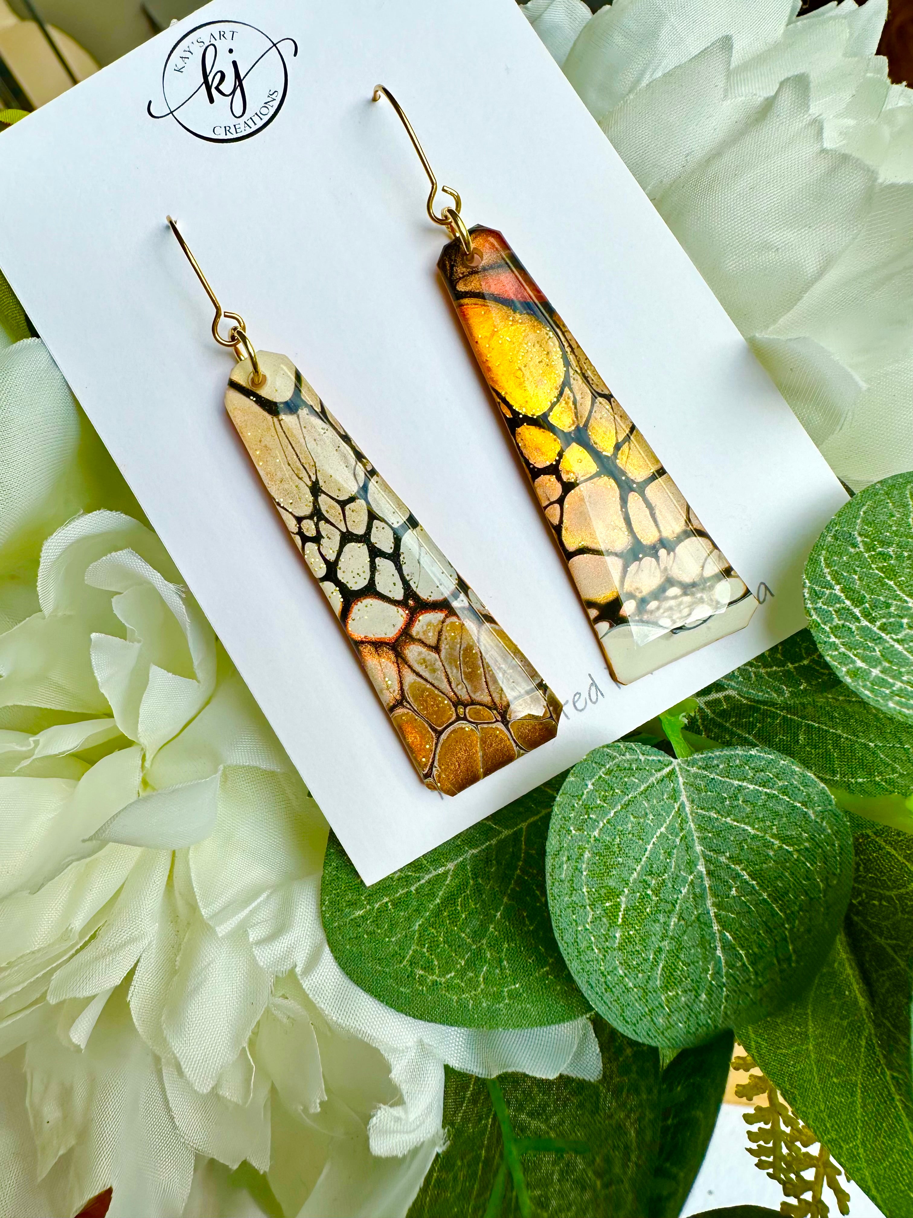 Cafe Latte Collection Hook Earrings