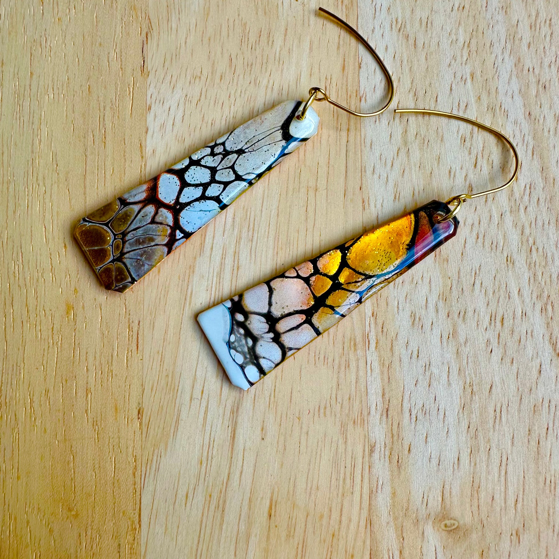 Cafe Latte Collection Hook Earrings