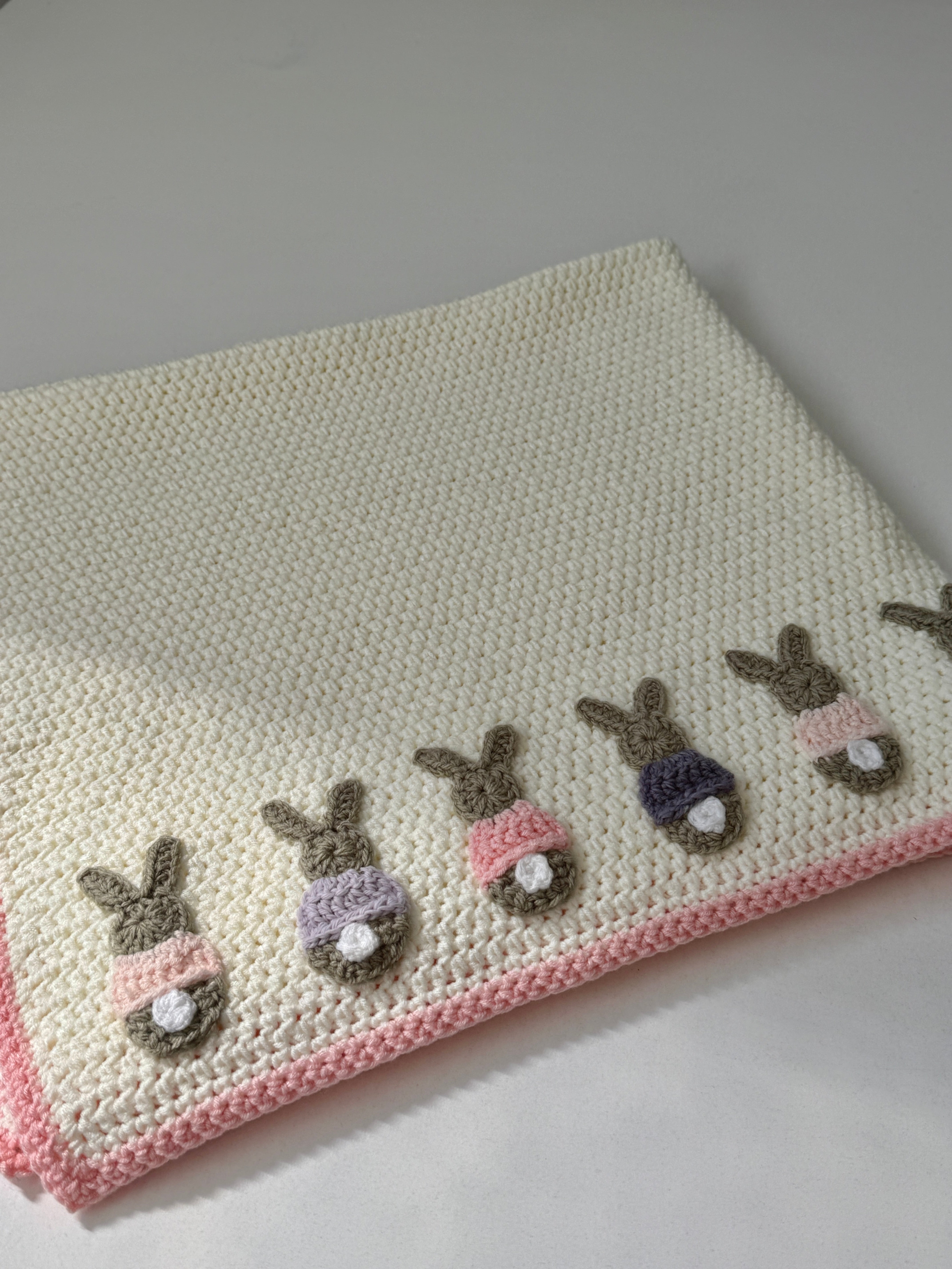 Little Girl Bunny Blanket