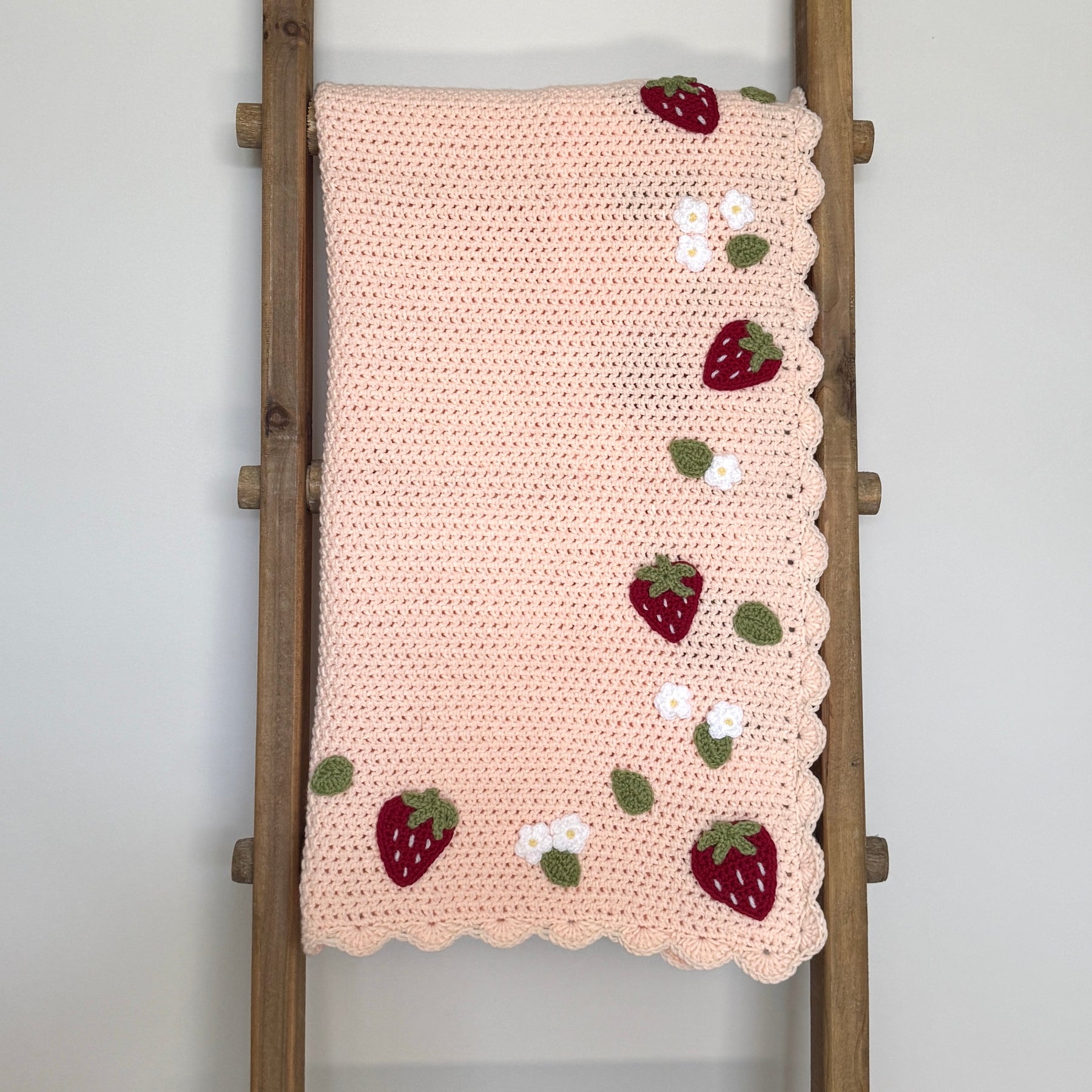 Strawberry Baby Blanket