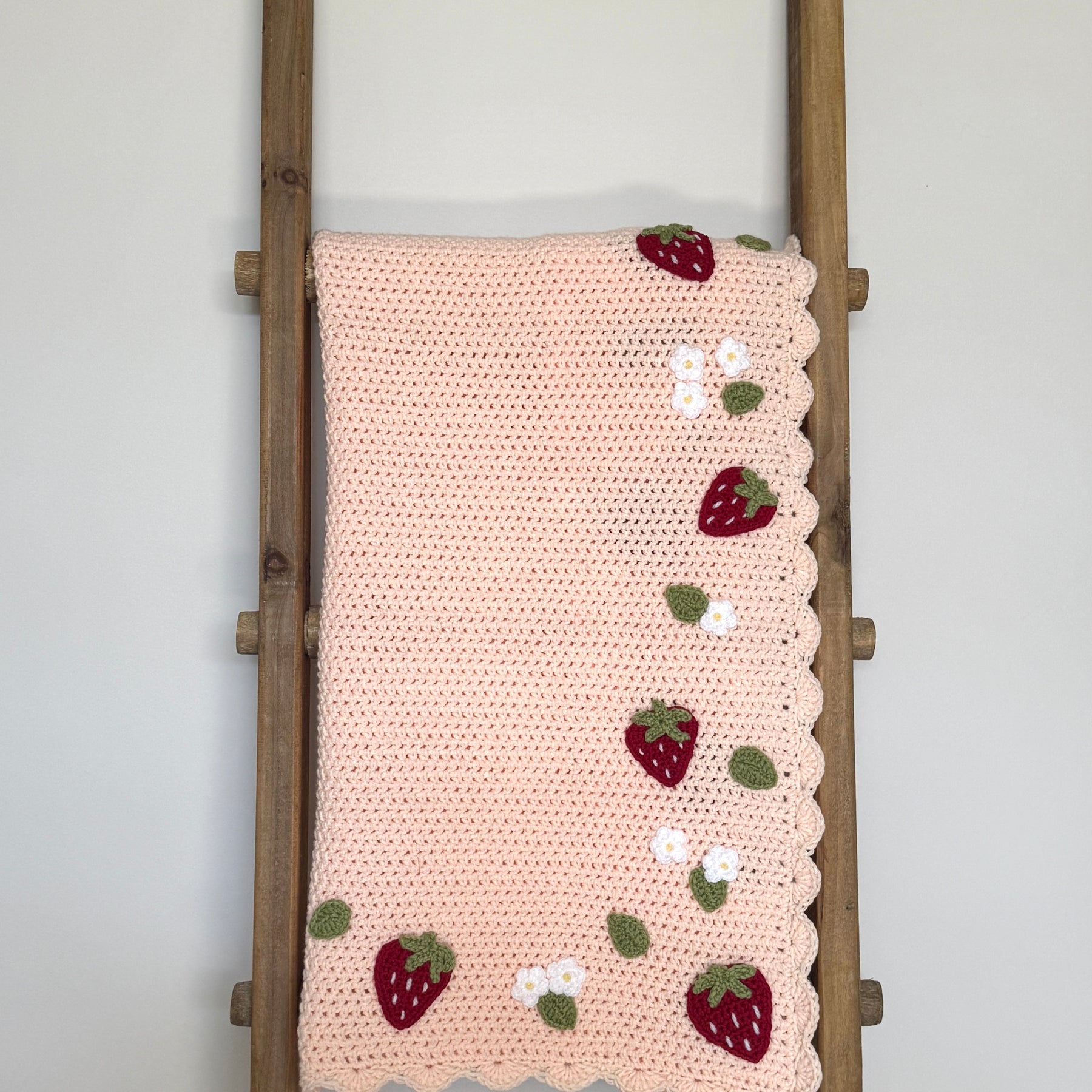 Strawberry Baby Blanket