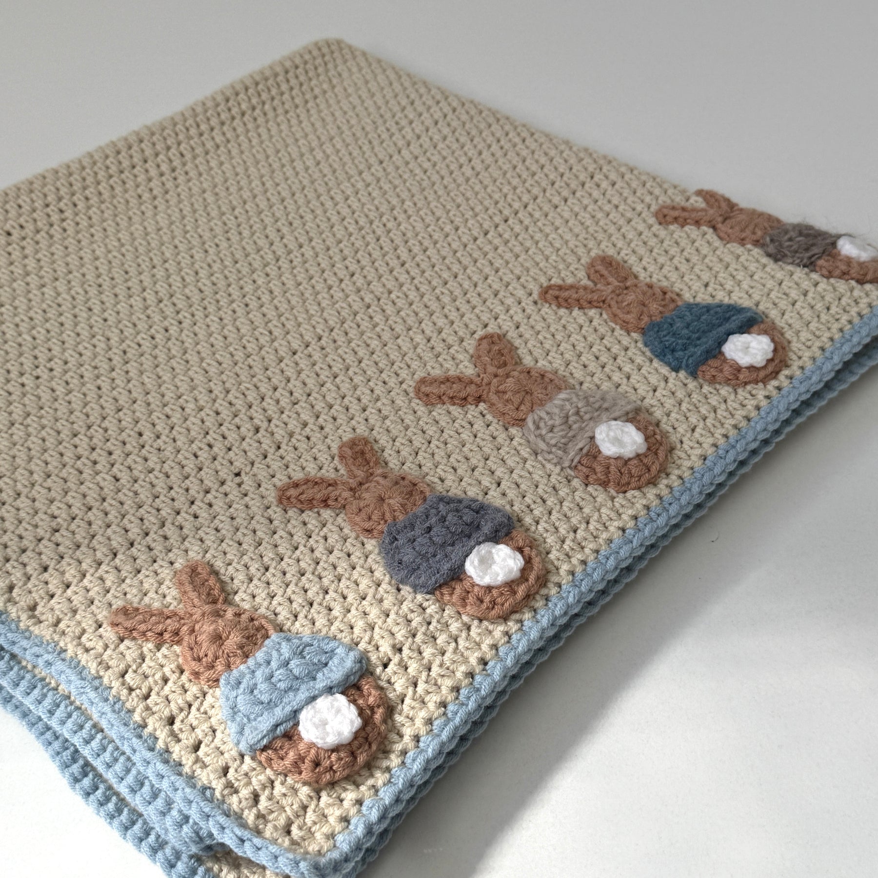 Blue Bunny Blanket