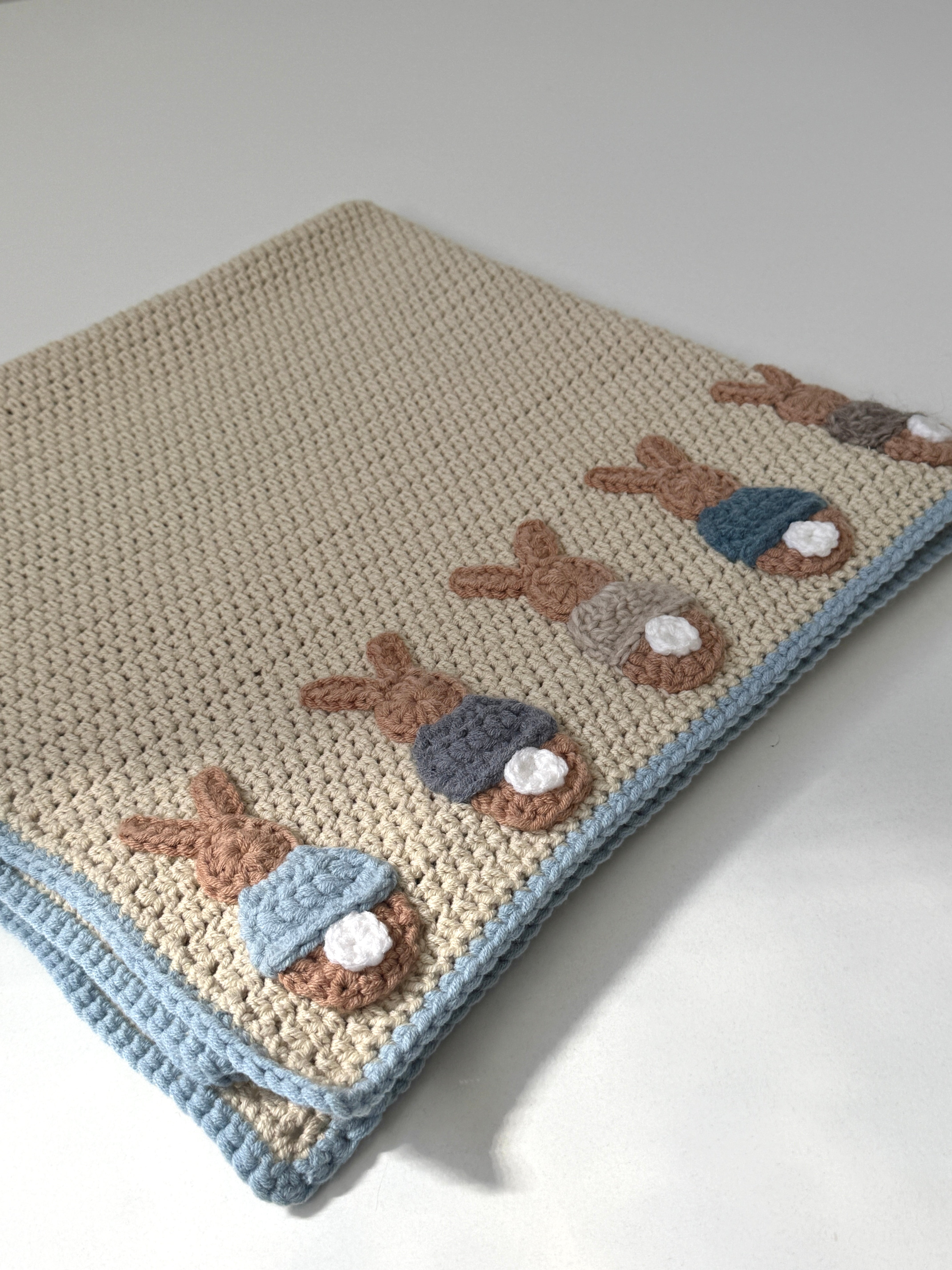 Blue Bunny Blanket