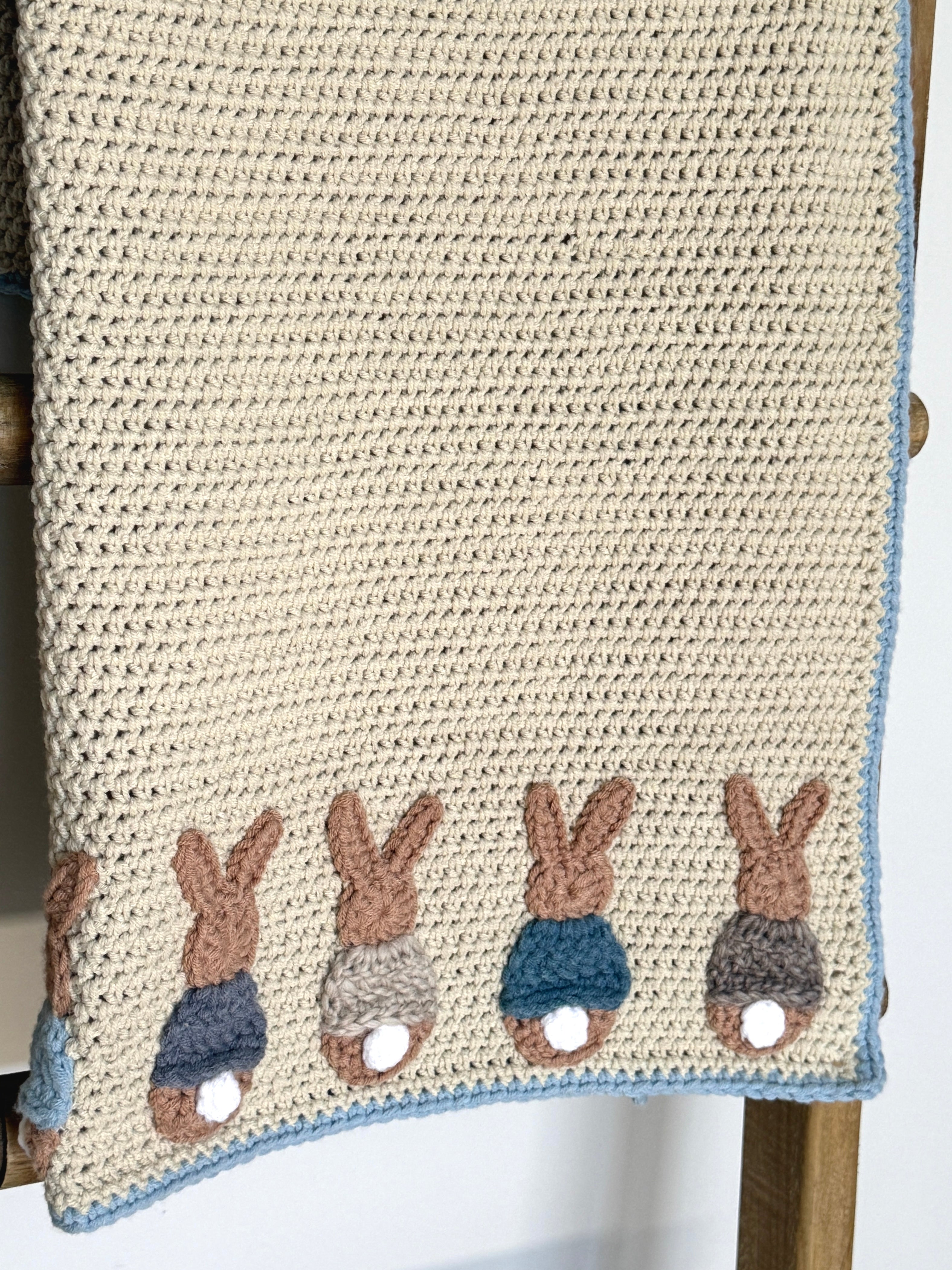 Blue Bunny Blanket