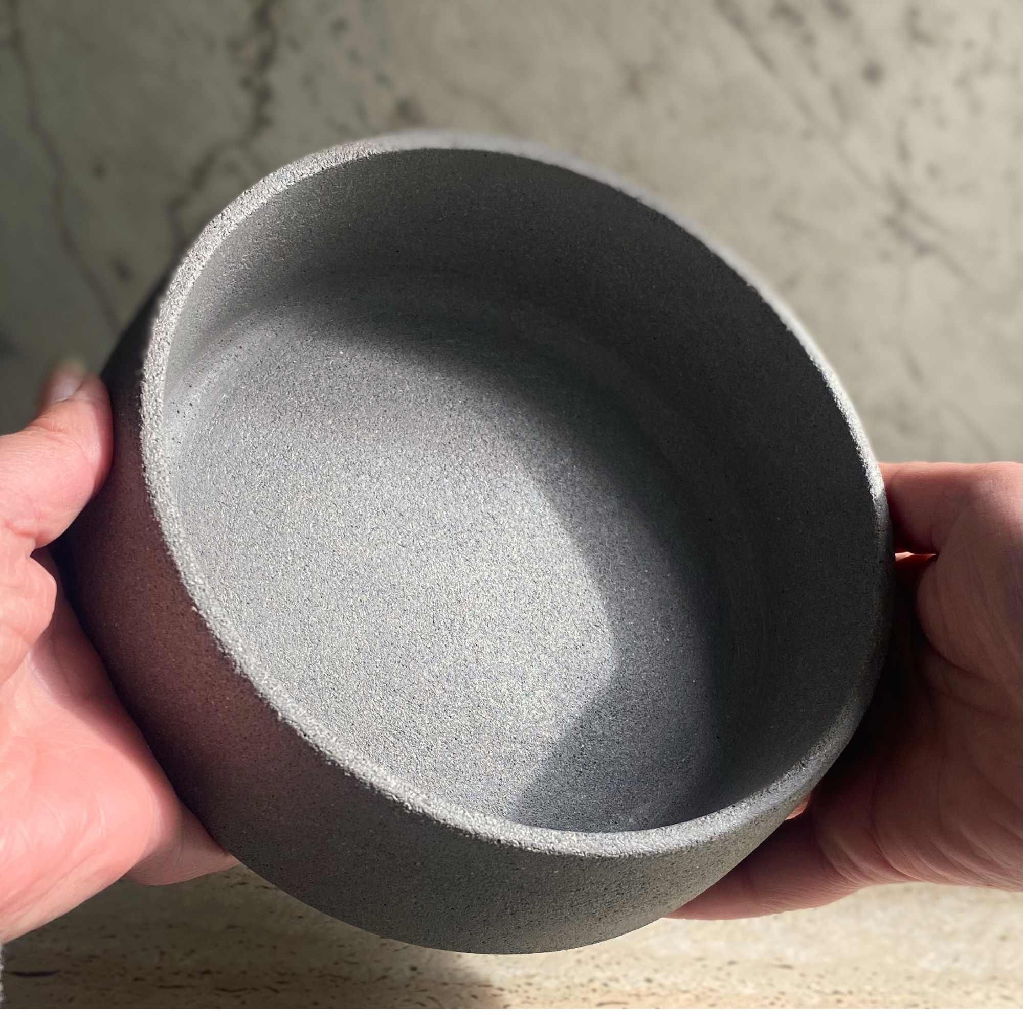 Mini and Large Round Bowl | Textured decor collection