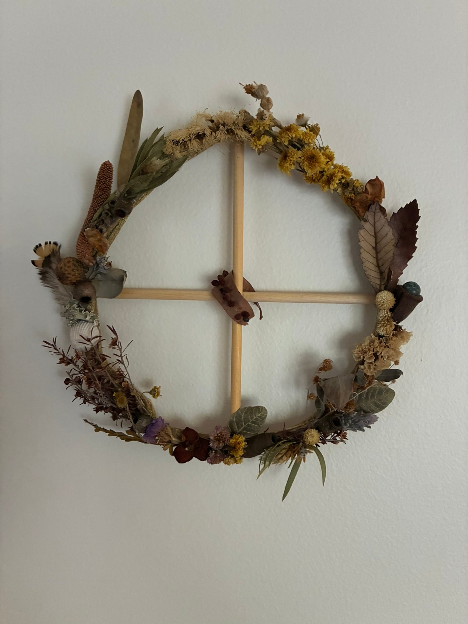 Wreath - "Solar/Earth Cross no. 9"