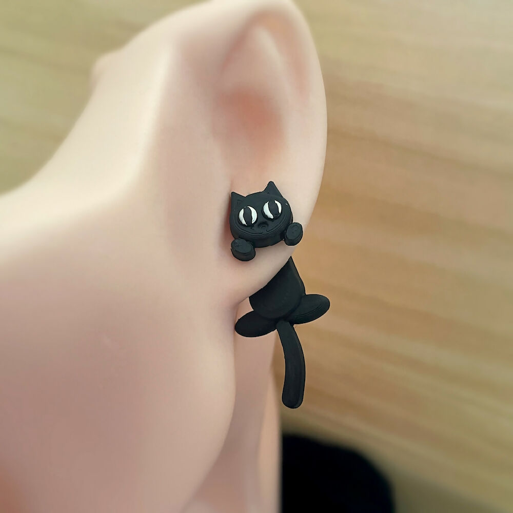 Australian-artist-handmade-jewellery-earrings-cat1earA