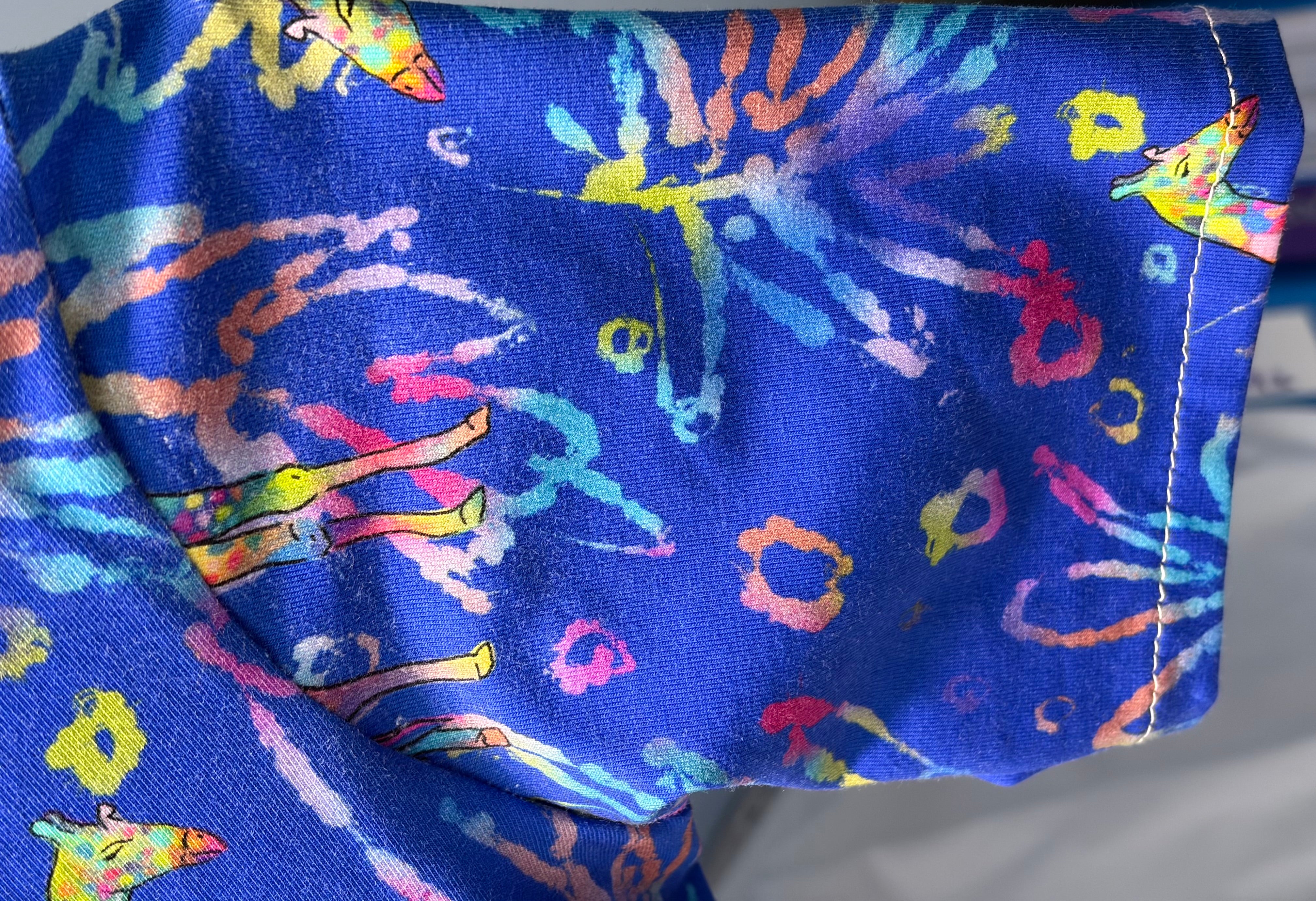 EOFY SALE RAINBOW GIRAFFE TEE SHIRT 2-3 Yrs