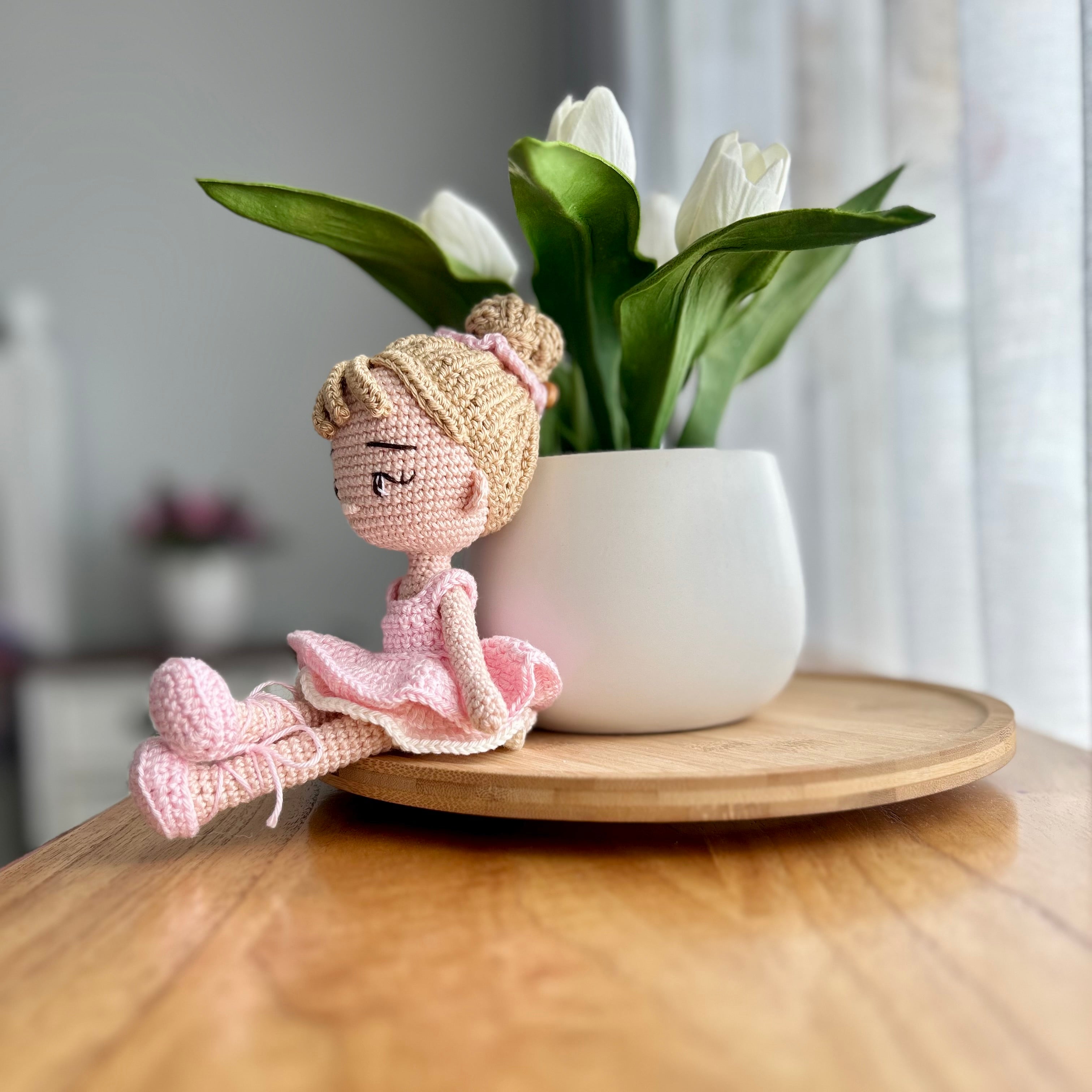 Clara | Crochet Ballerina Doll | 20cm | Ready to Ship