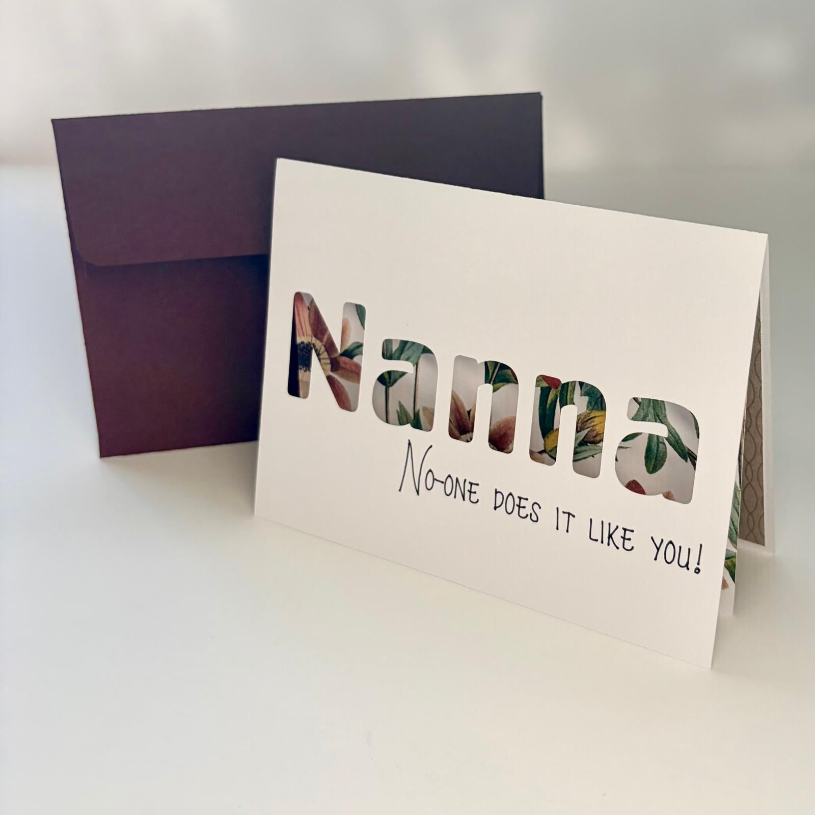 A6 Greeting Card & Envelope | Nanna
