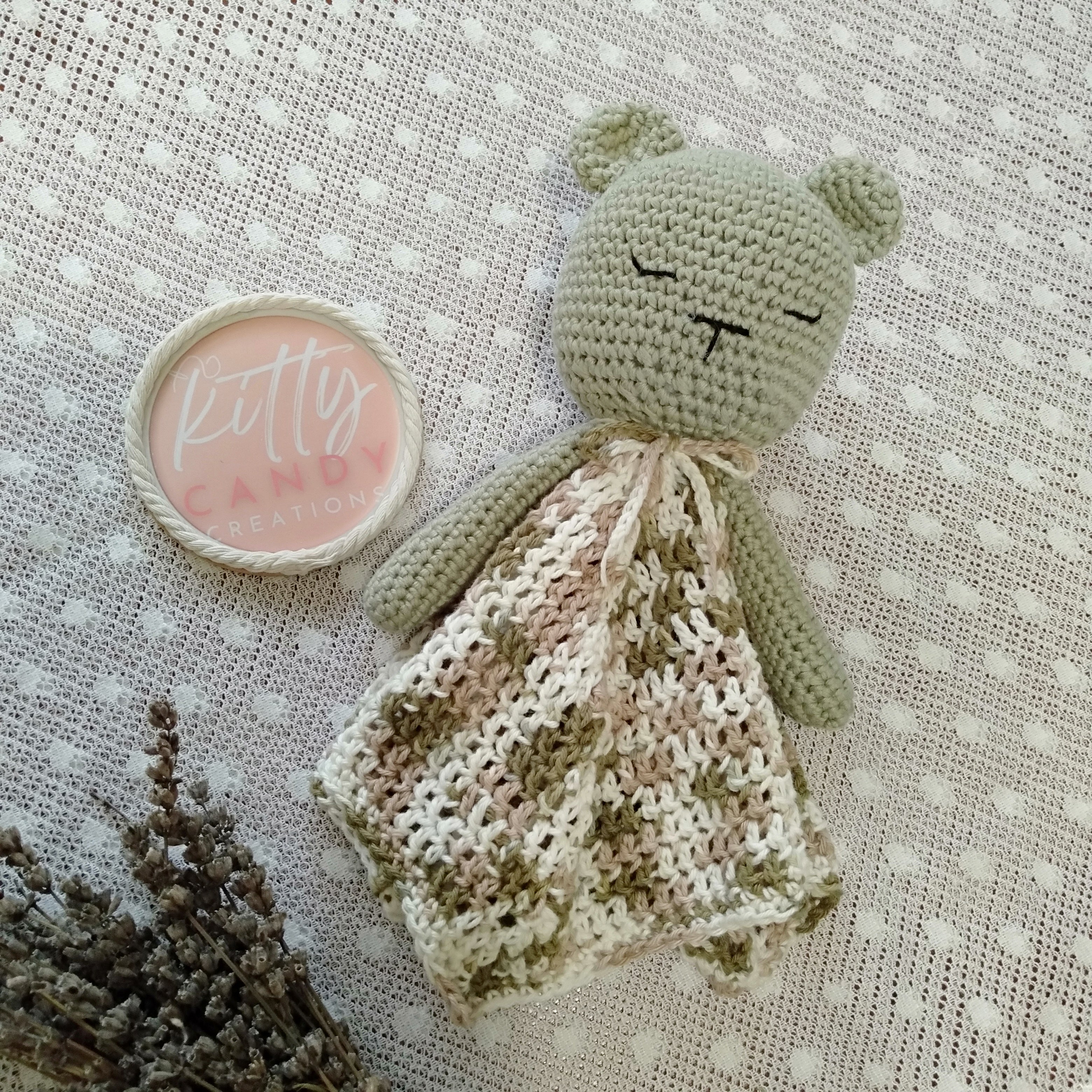 Handmade Crochet Lovey Blanket/Comforter - 100% Cotton (multiple colours)