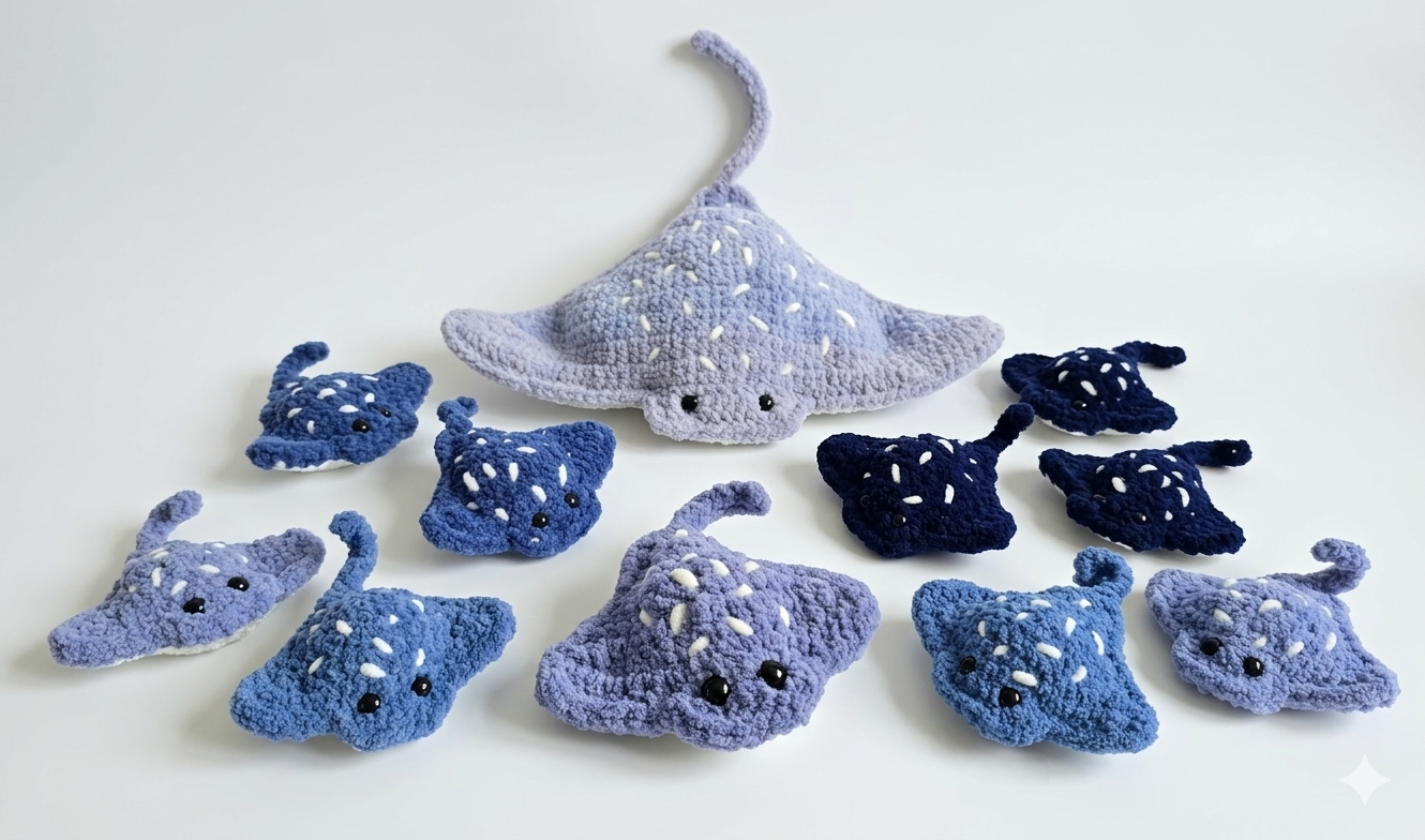 Mama and Mini Ray Collection