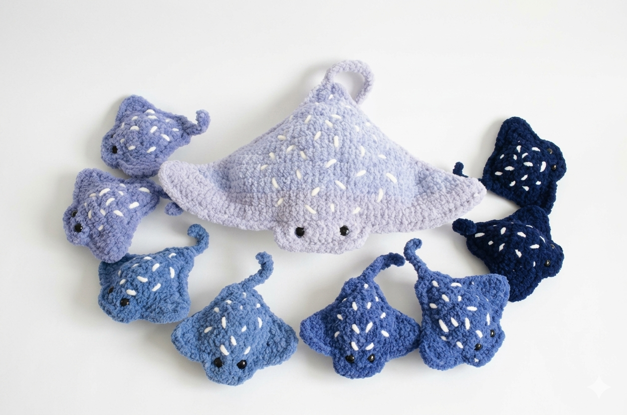 Mama and Mini Ray Collection