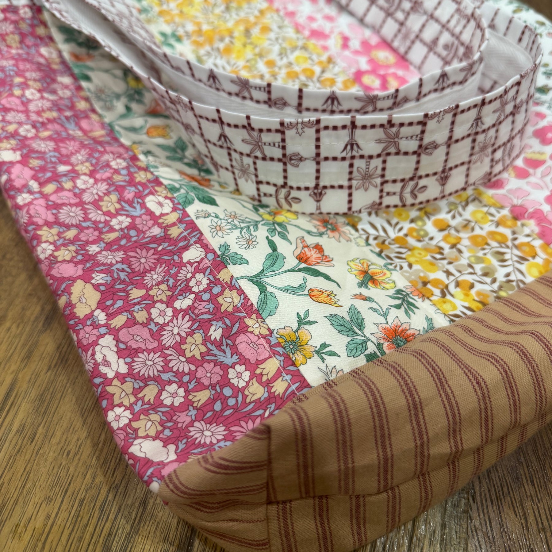 FLORAL TOTE BAG - featuring gorgeous Liberty fabrics