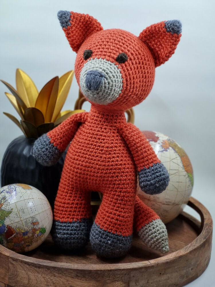 Fox crochet eyes 1