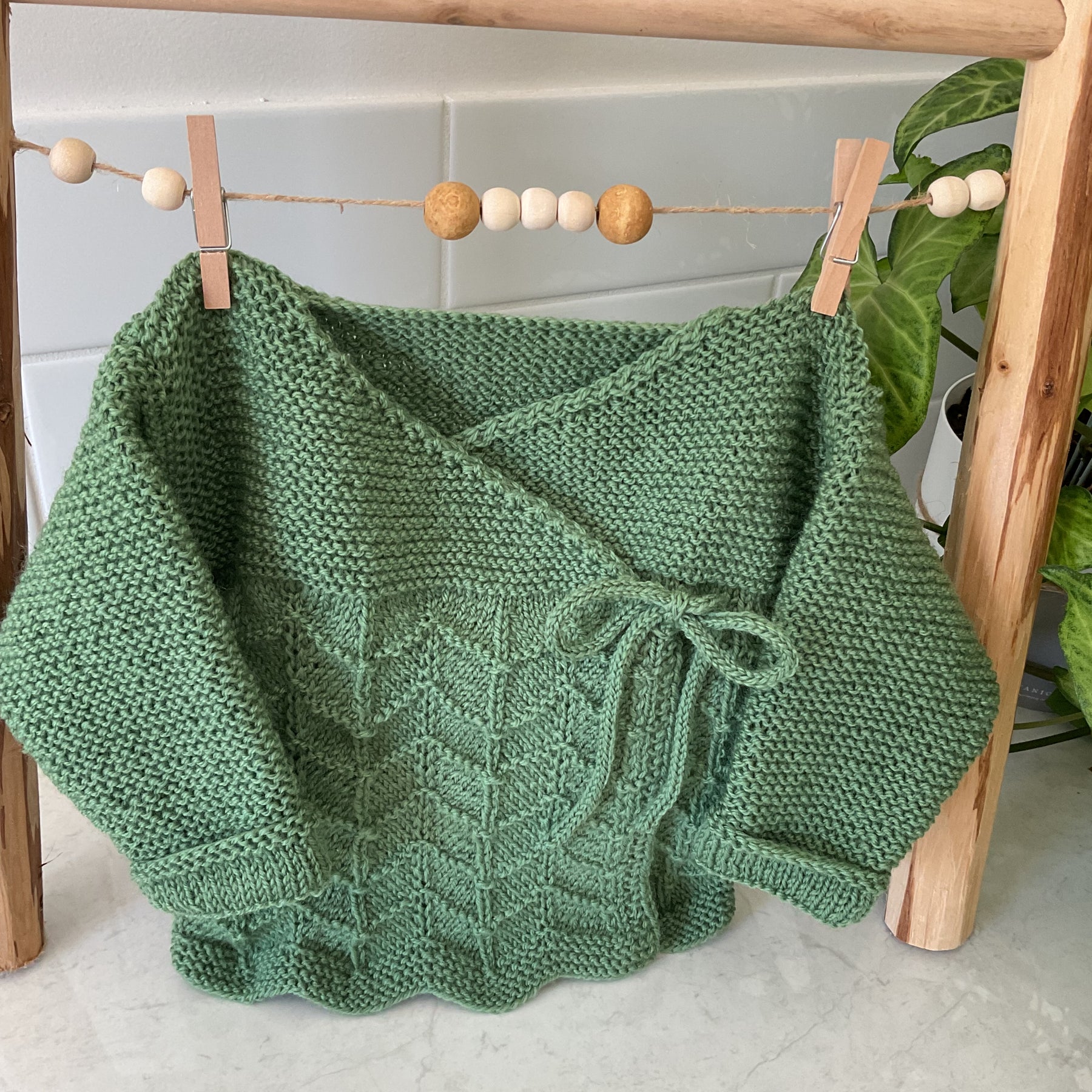 Crossover Cardigan, Size is 0-6 months