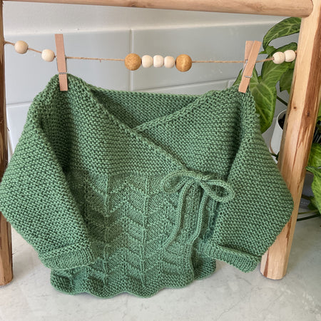 Crossover Cardigan, Size is 0-6 months
