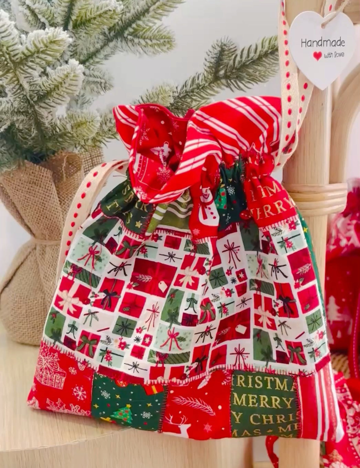 Christmas Sustainable Gift Bags