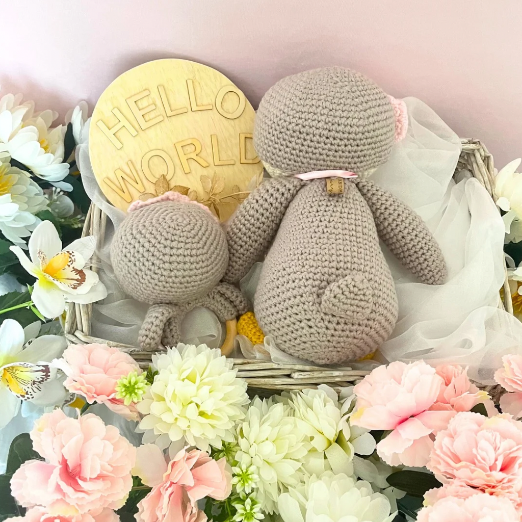 Handmade Crochet Penguin Baby Gift Set | Crochet Penguin Soft Toy Penguin Teether