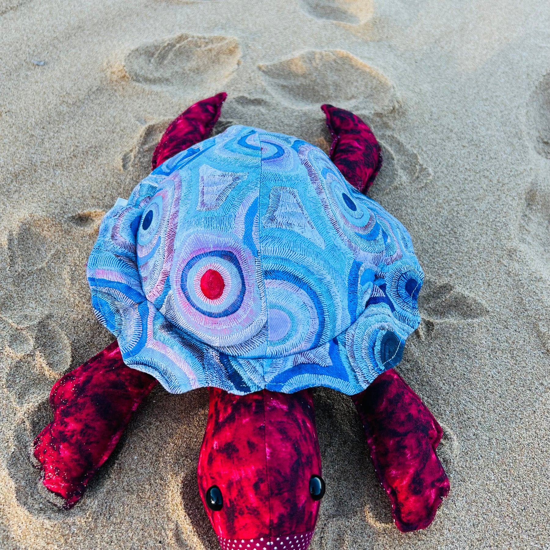 Handmade Fabric Turtle